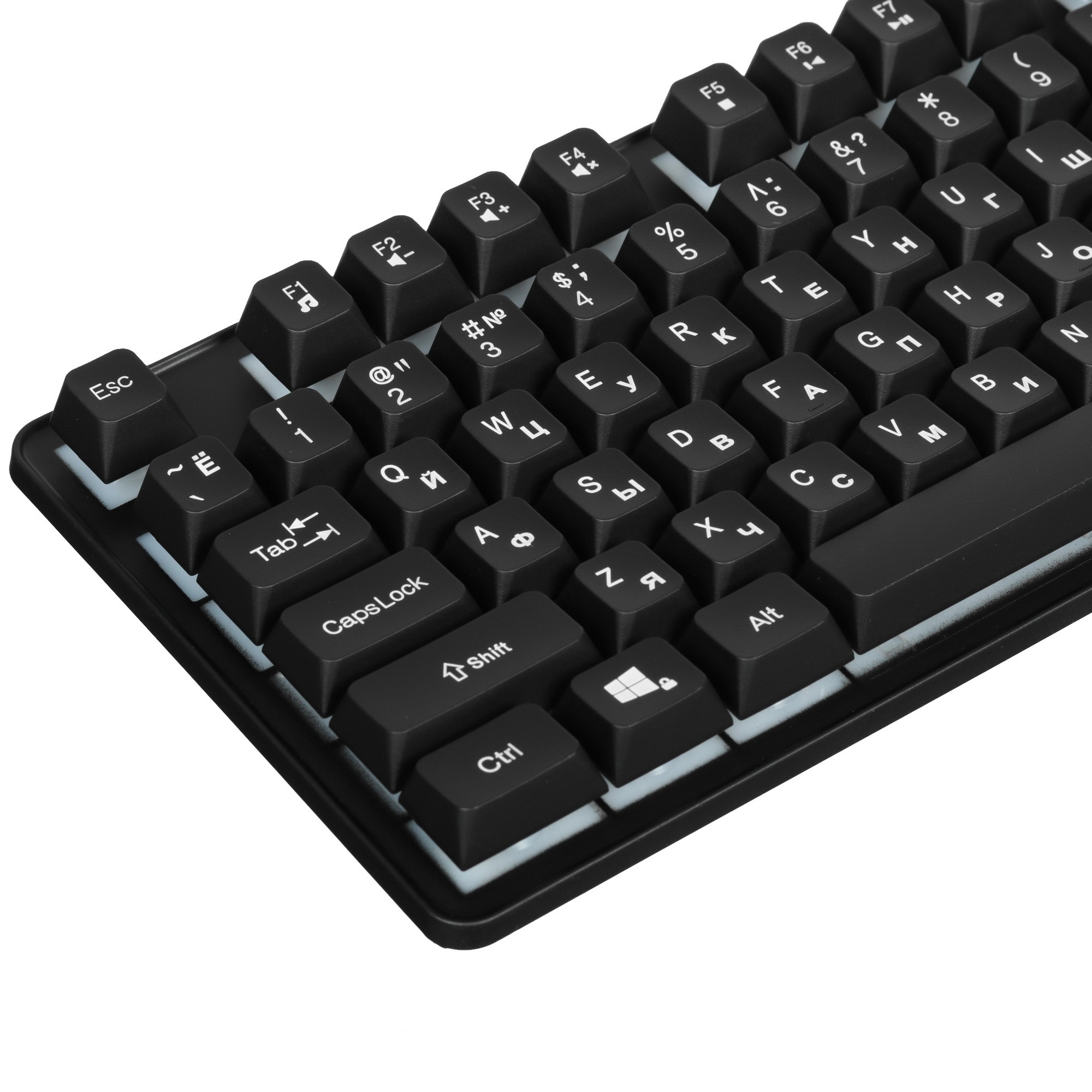 Клавиатура Defender Arx GK-196L RU  проводная, USB, черный