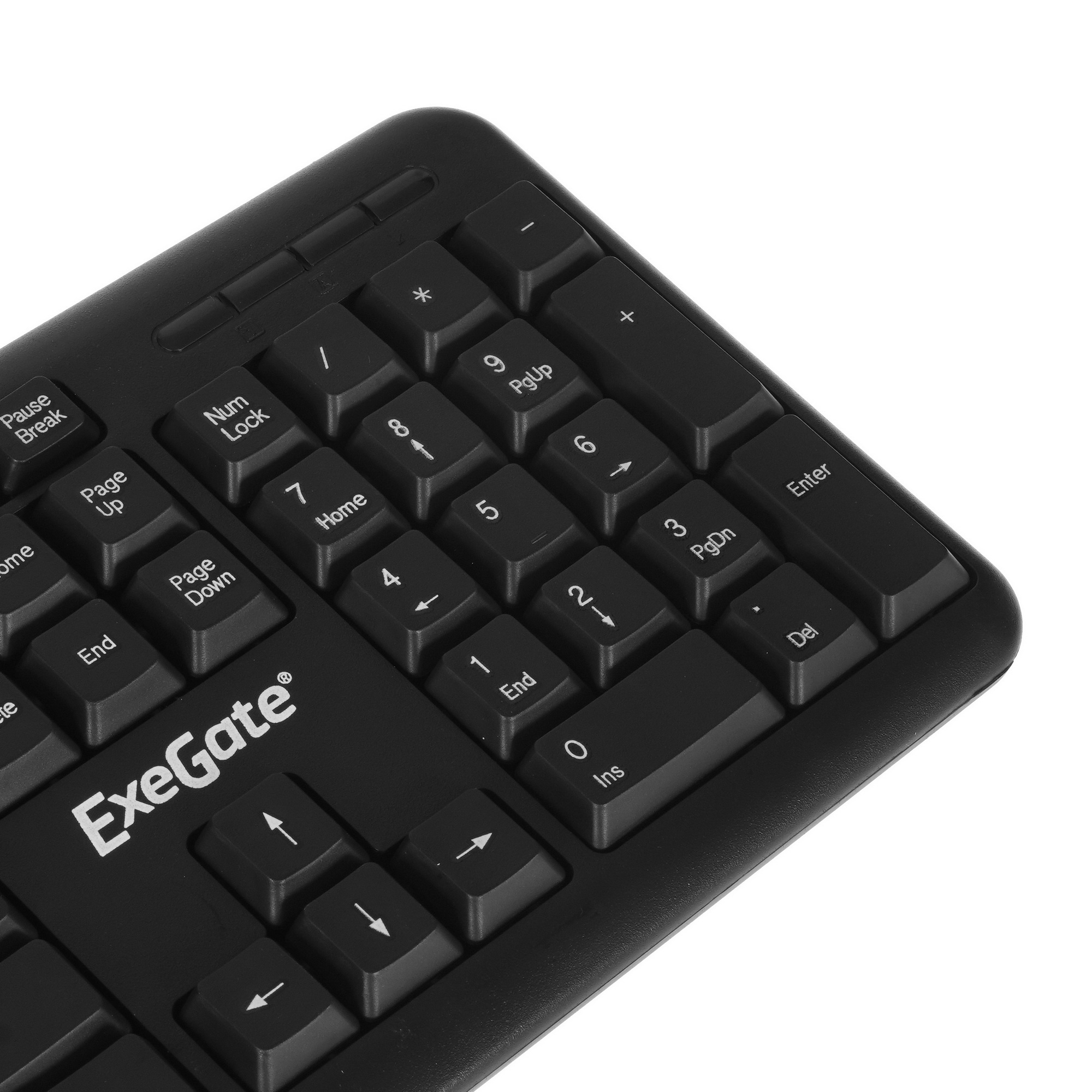 Клавиатура Exegate LY-331 проводная, USB, черный