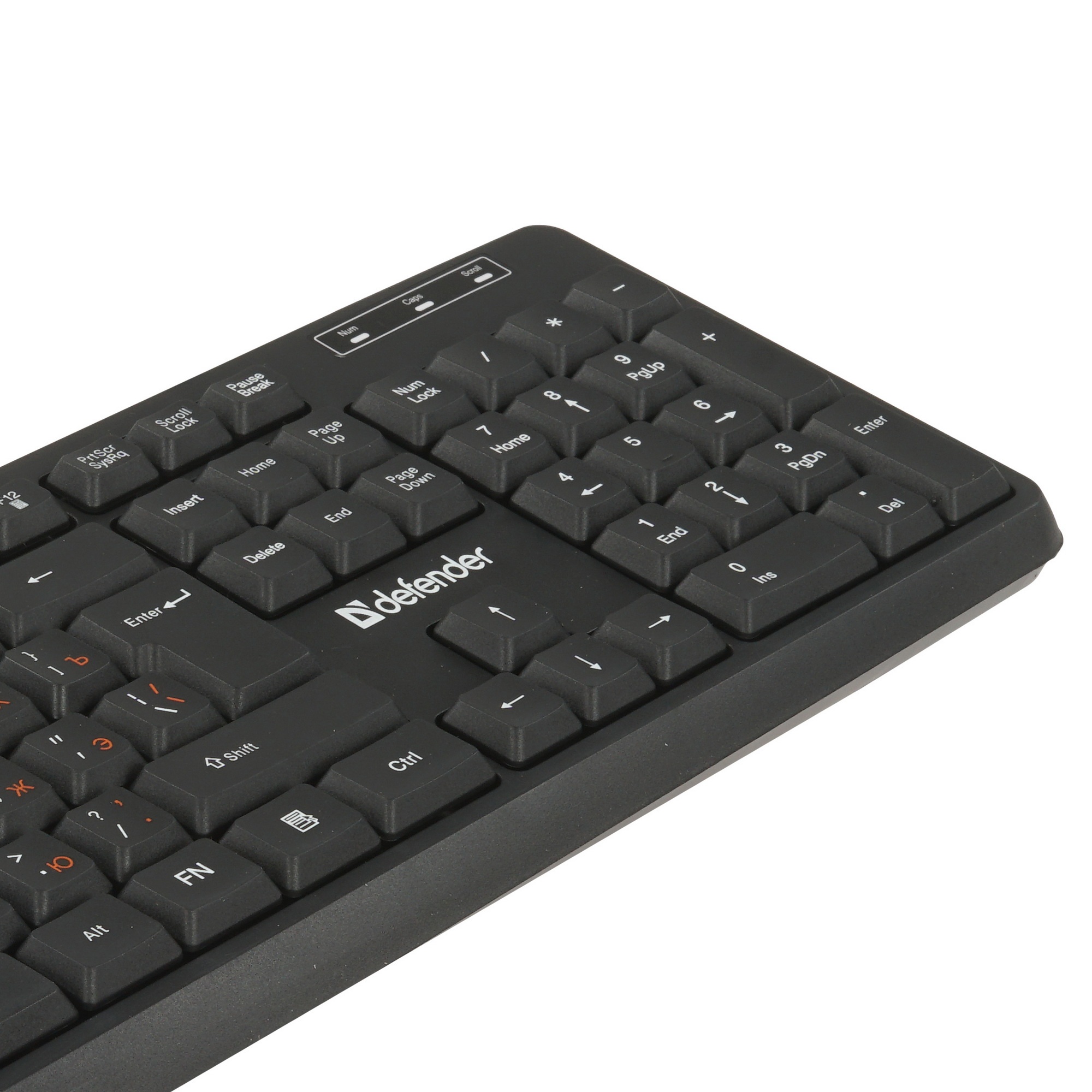Клавиатура Defender Concept HB-164 проводная, USB, черный
