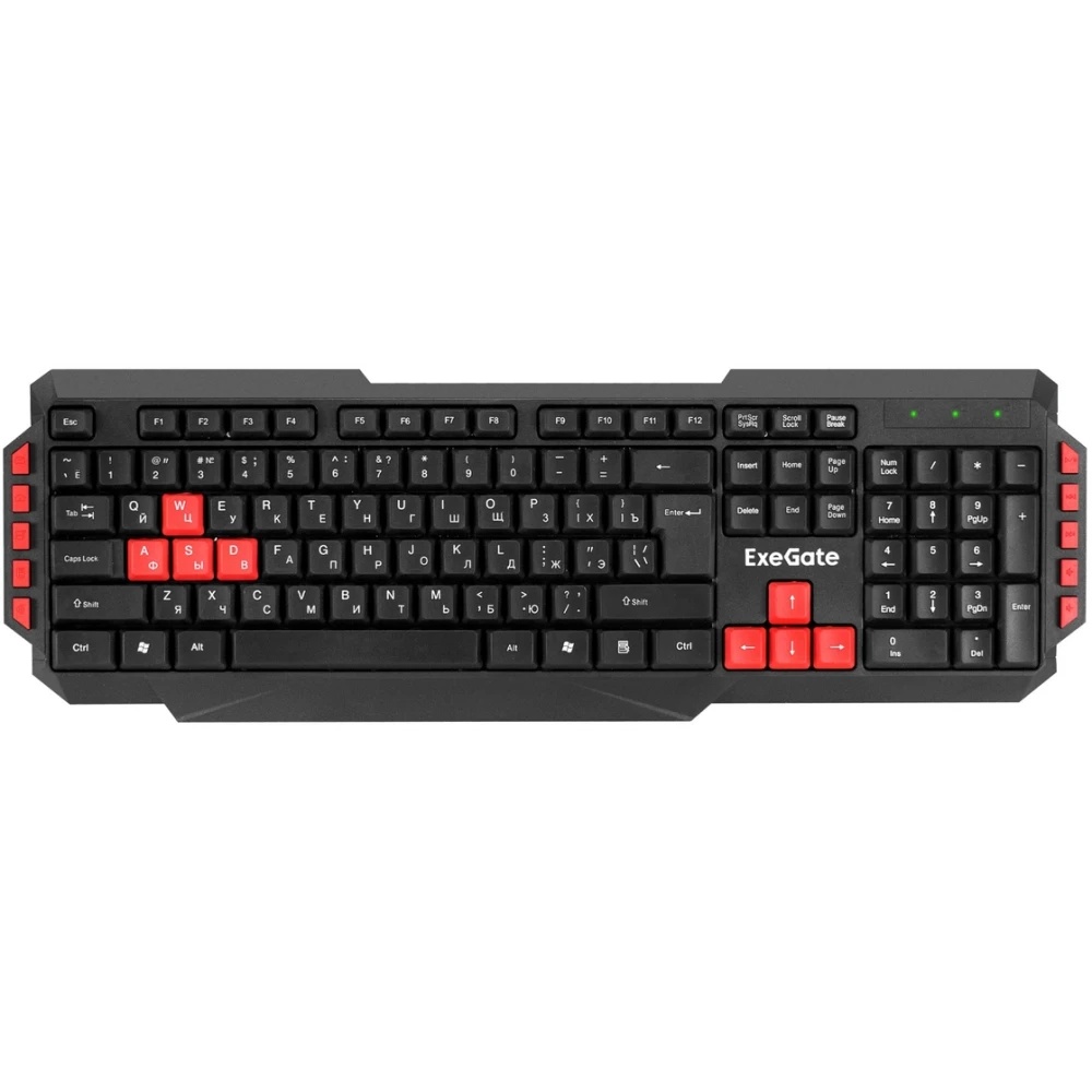Клавиатура ExeGate Multimedia Professional Standard LY-505M проводная, USB, чёрный