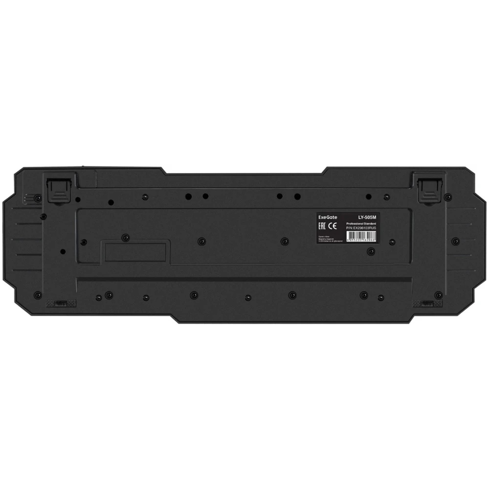 Клавиатура ExeGate Multimedia Professional Standard LY-505M проводная, USB, чёрный