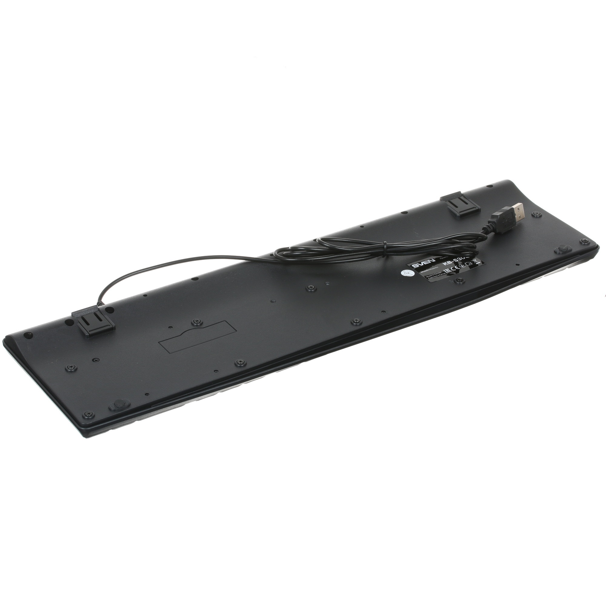 Клавиатура Sven KB-S305 чёрная USB