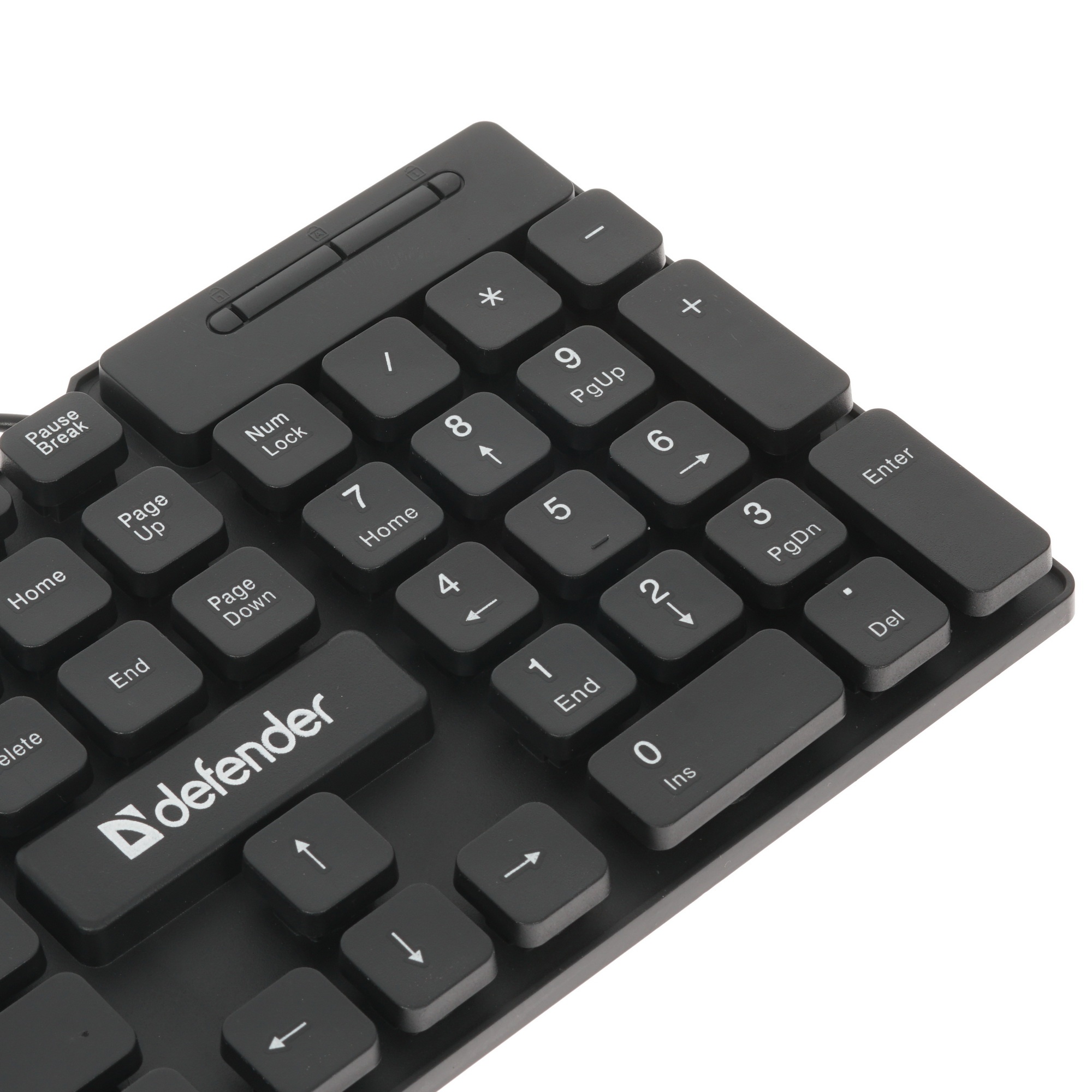 Клавиатура Defender Element HB-190  проводная, USB, черный