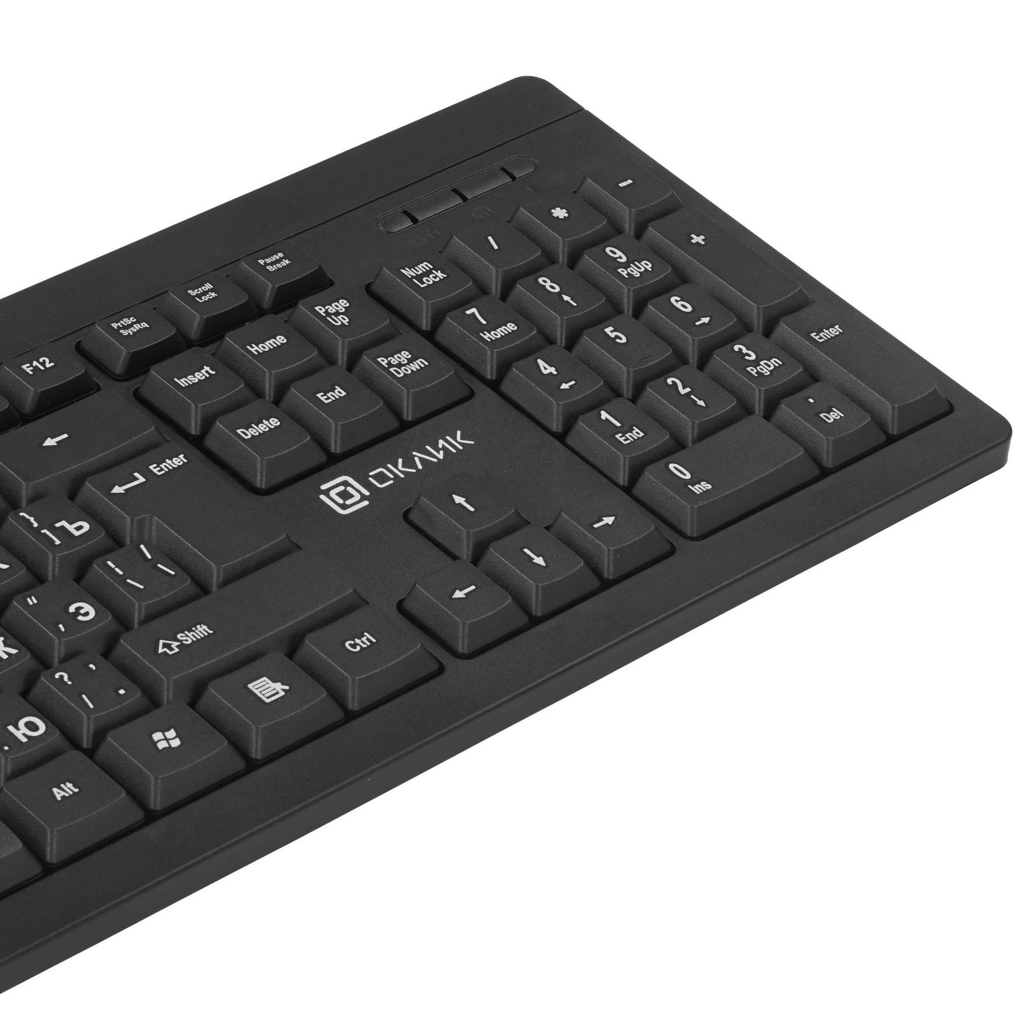 Клавиатура Оклик 95KW черный USB (1788287)