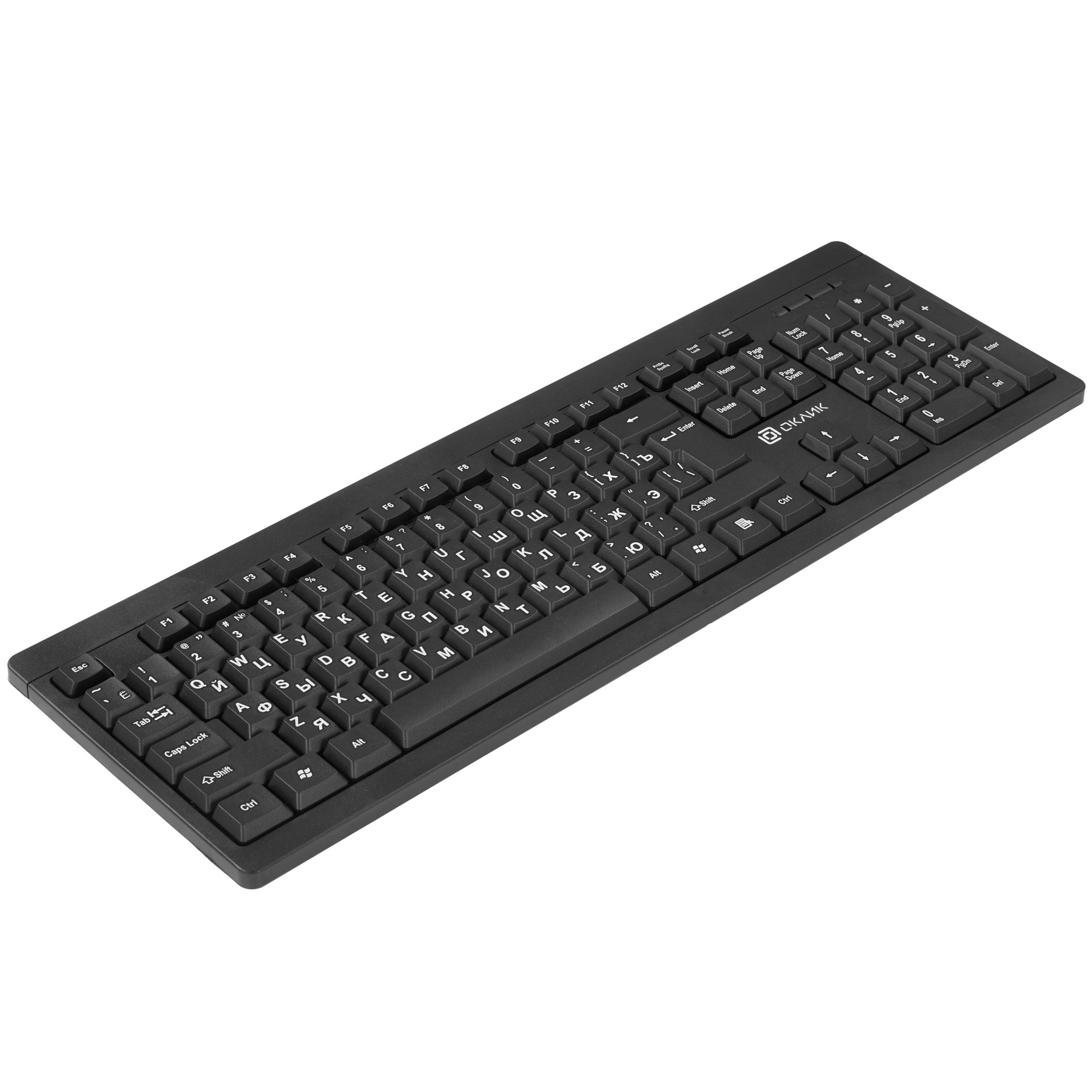 Клавиатура Оклик 95KW черный USB (1788287)