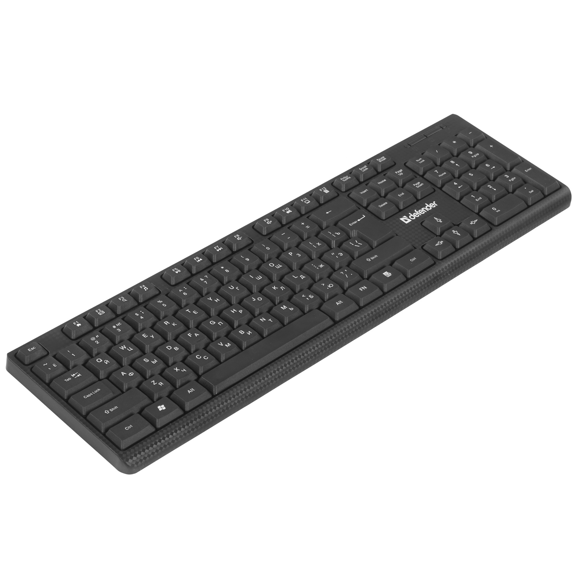 Клавиатура Defender Daily HB-162  проводная, USB, чёрный