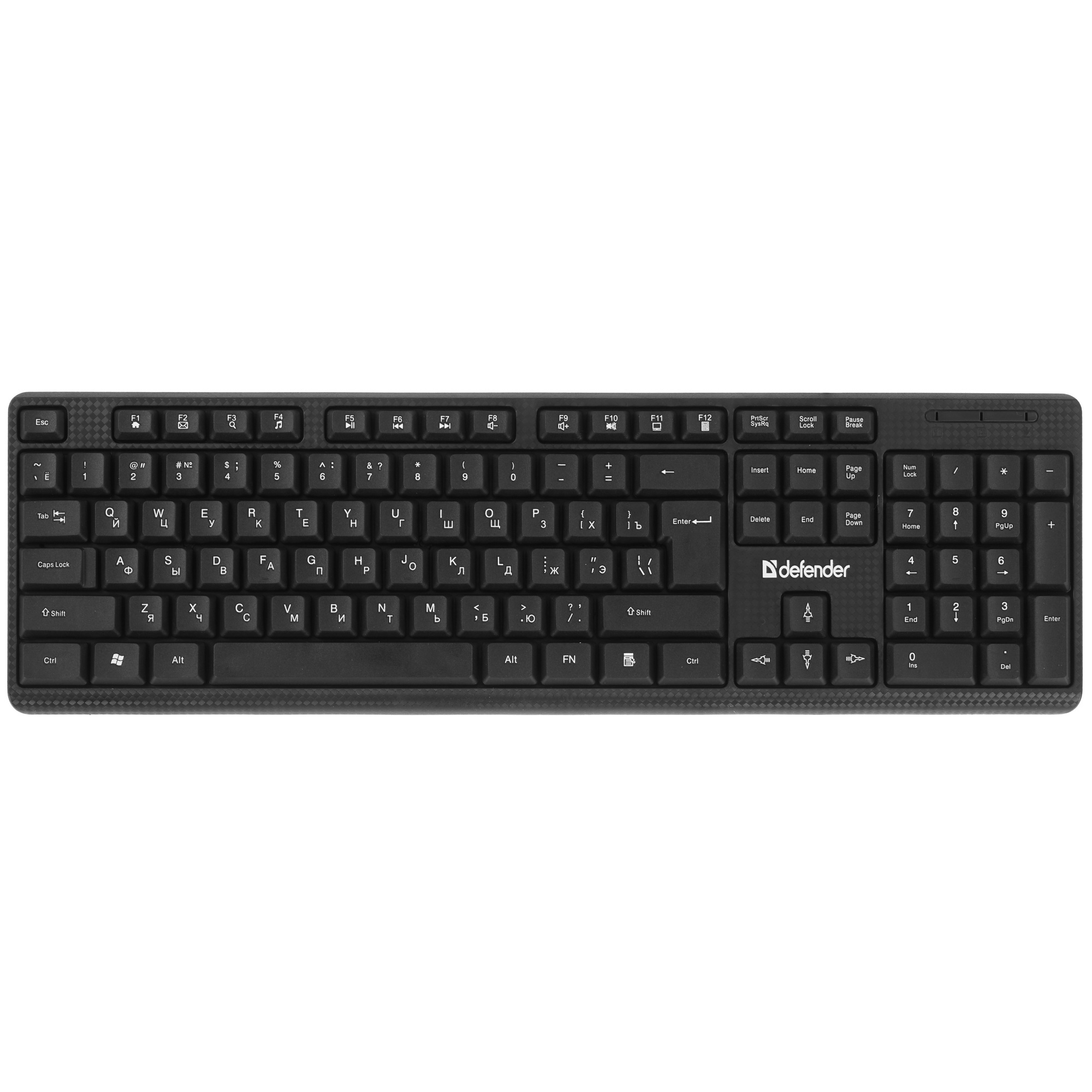 Клавиатура Defender Daily HB-162  проводная, USB, чёрный