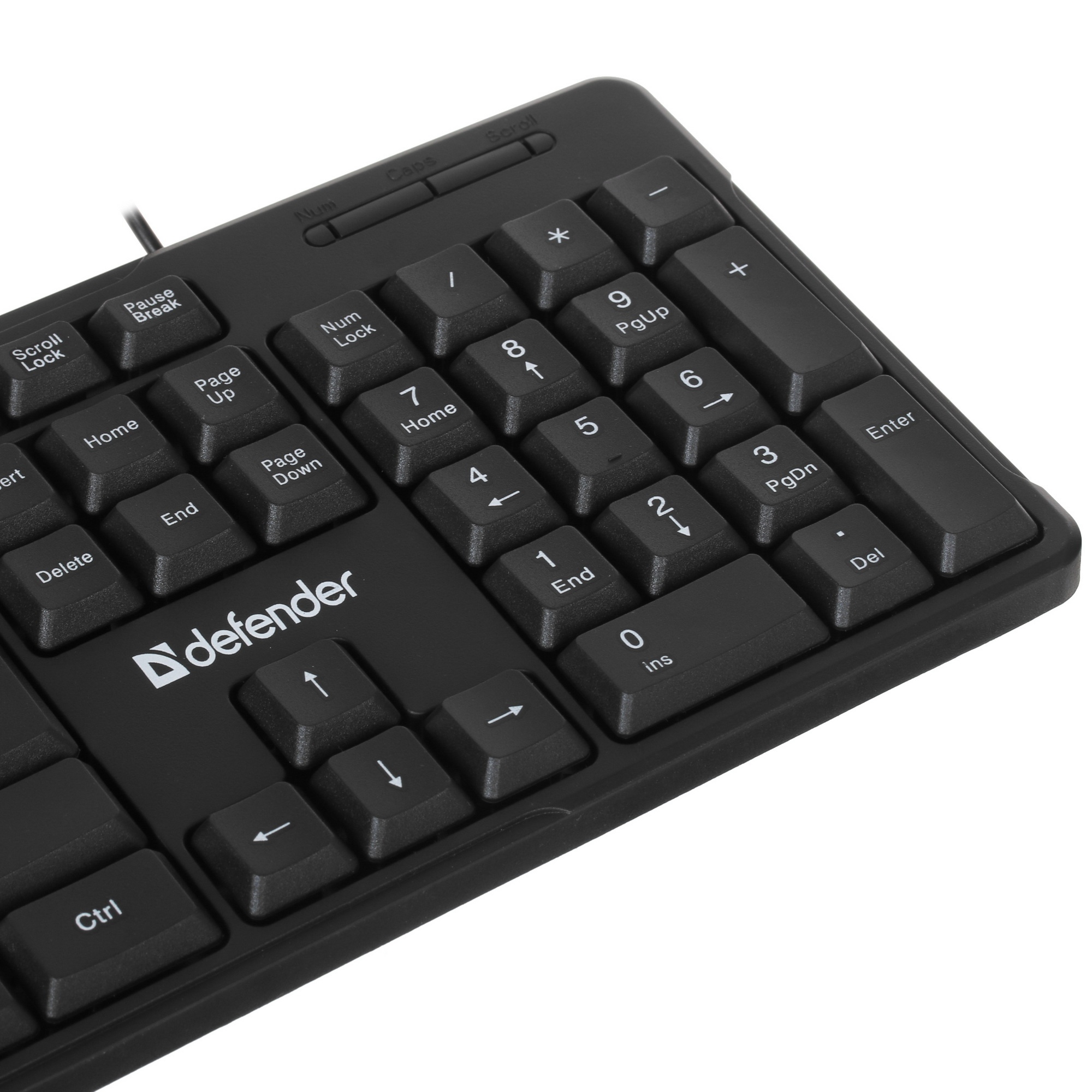 Клавиатура Defender Next HB-440 RU  проводная, USB, черный