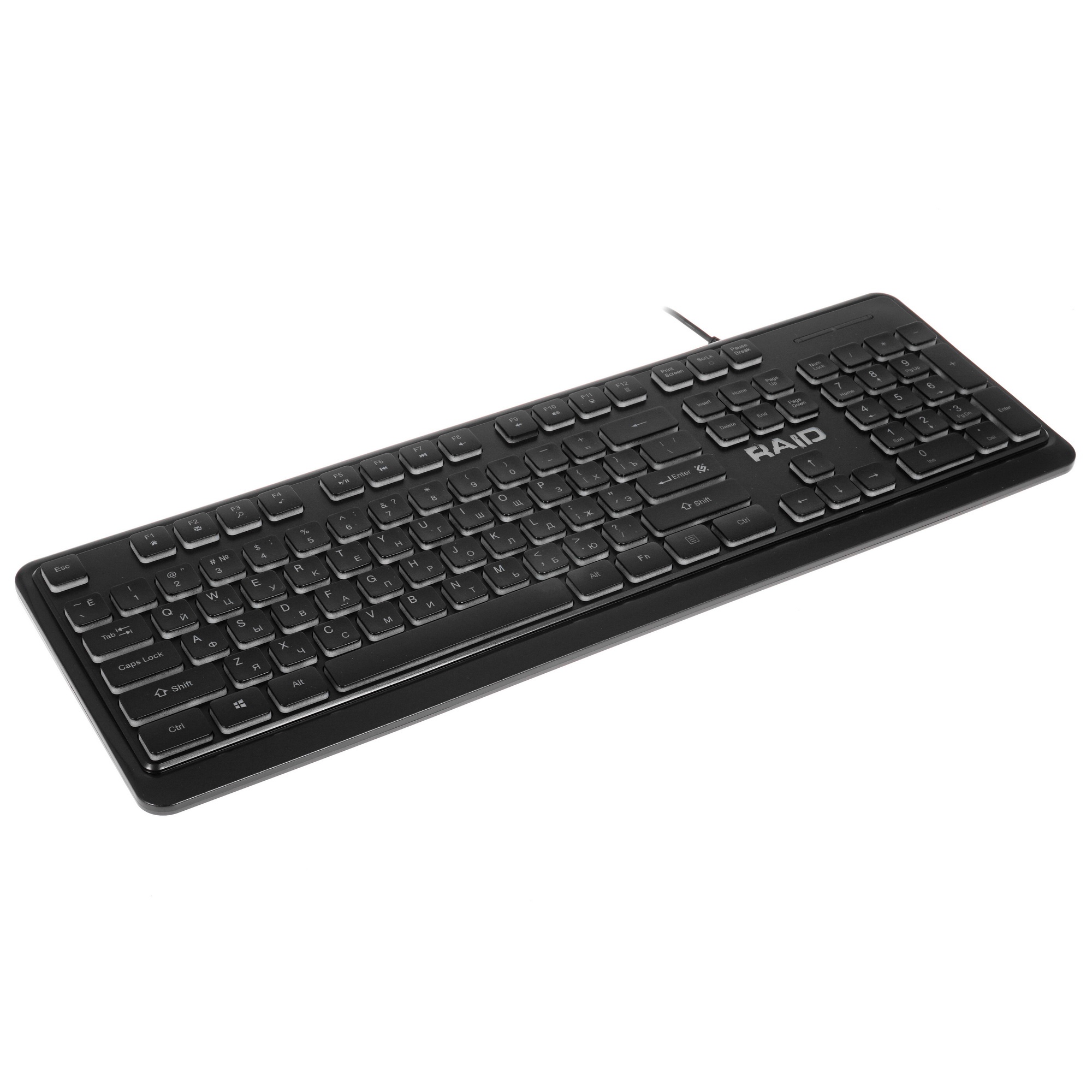 Клавиатура Defender Raid GK-778DL  проводная, USB, черный