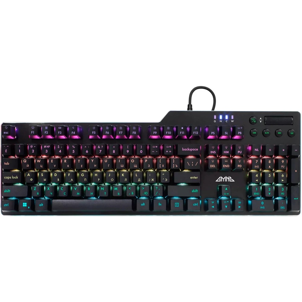 Клавиатура GMNG GG-KB765XP (1901096) проводная, USB, черный