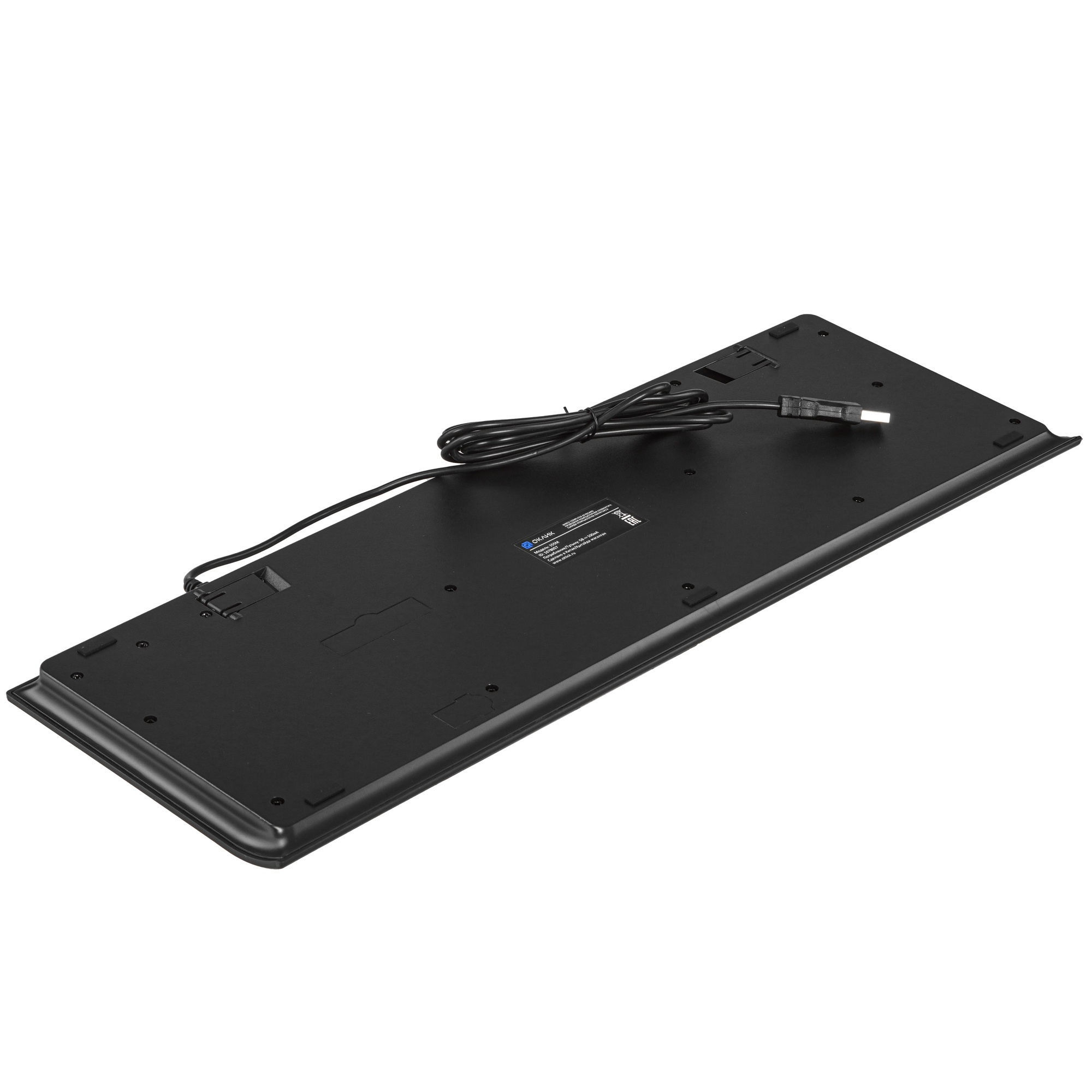 Клавиатура Оклик 155M проводная, USB, черный