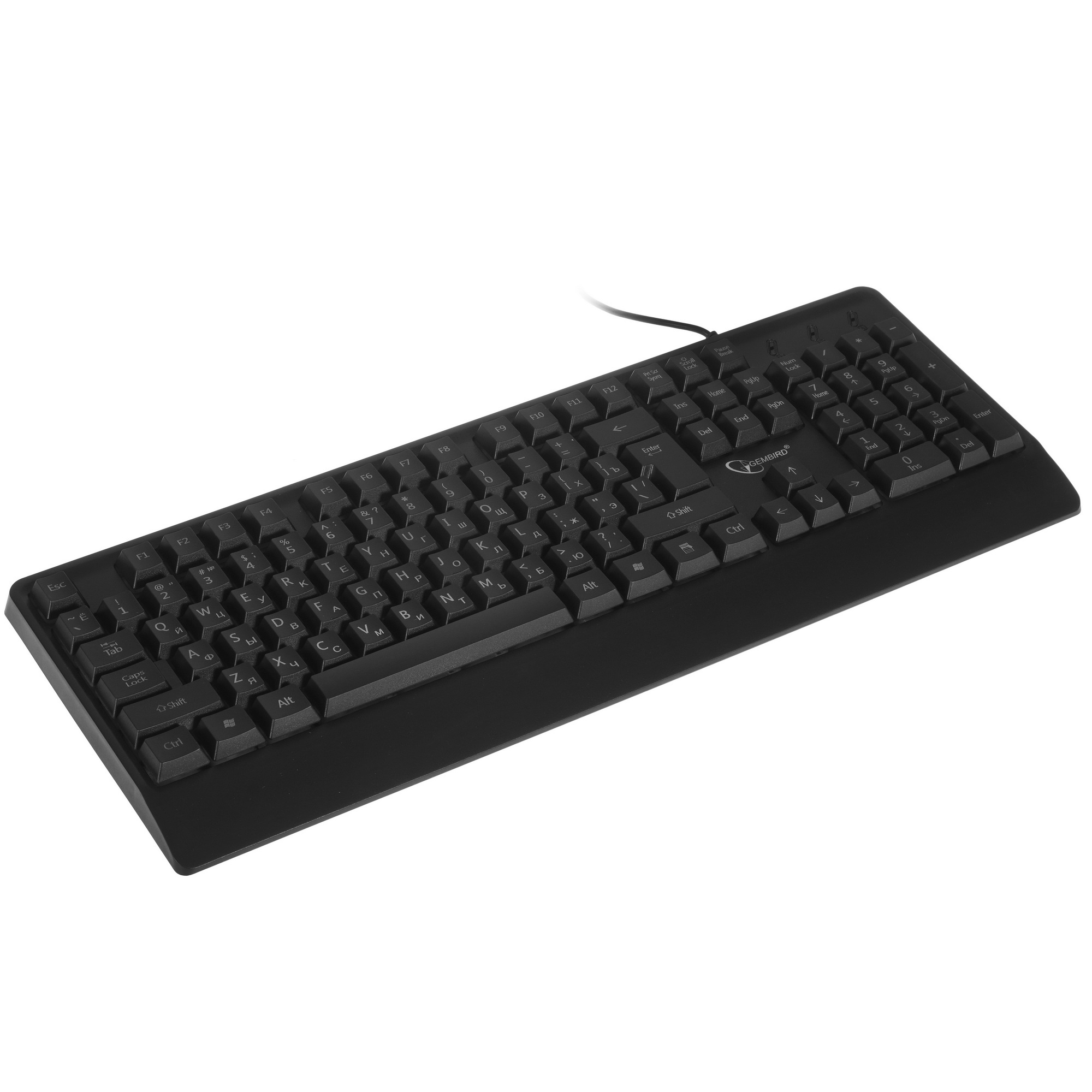 Клавиатура Gembird KB-220L проводная, USB, черный