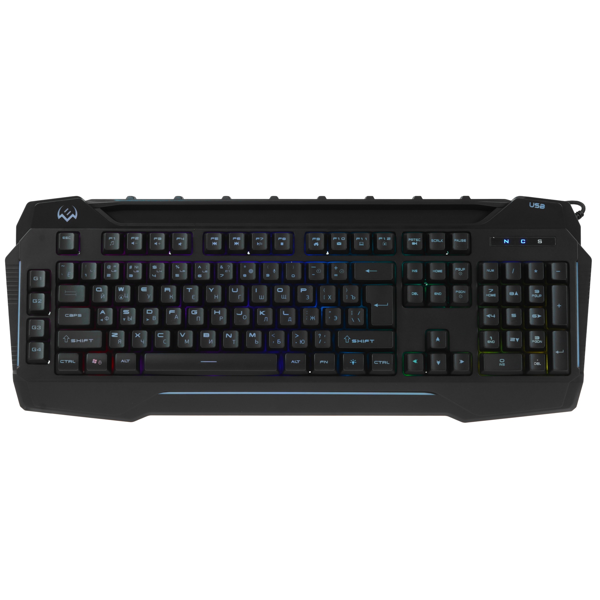 Клавиатура Sven KB-G8800 (SV-017675) проводная USB черный