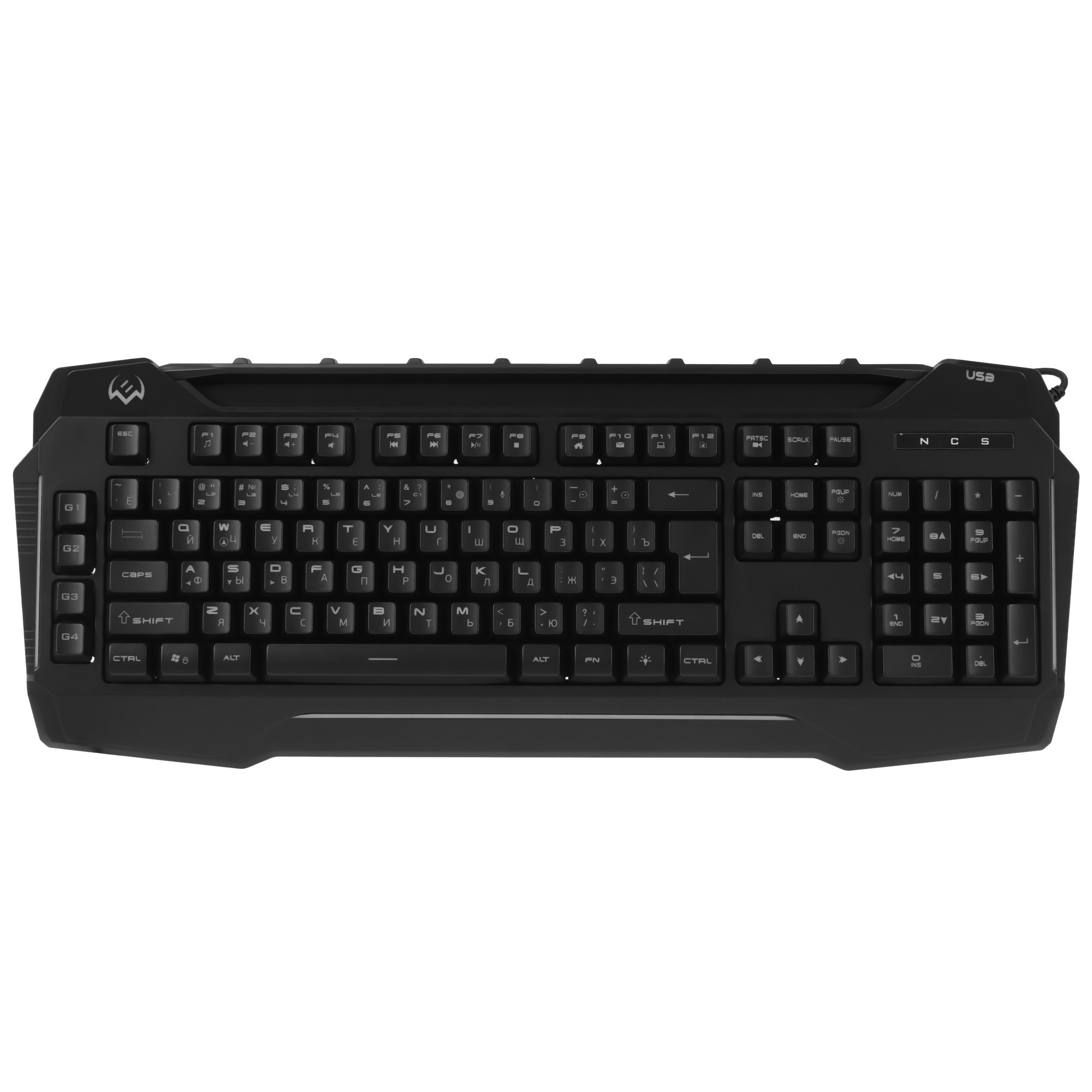 Клавиатура Sven KB-G8800 (SV-017675) проводная USB черный