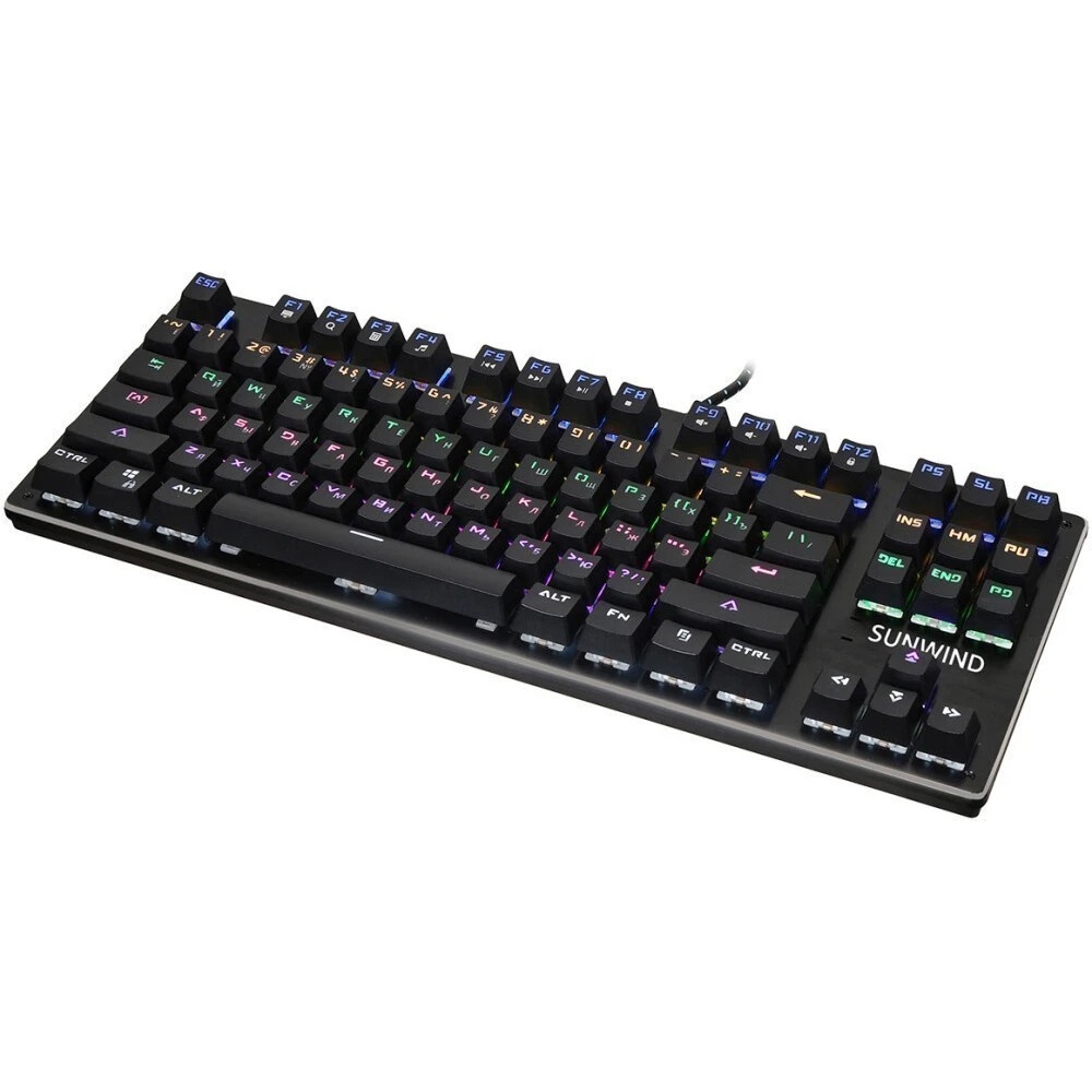 Клавиатура SUNWIND SW-K900G,  USB, черный [1422332]