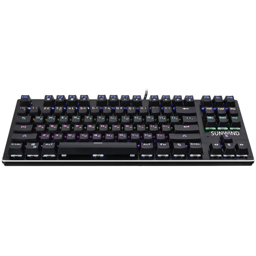Клавиатура SUNWIND SW-K900G,  USB, черный [1422332]