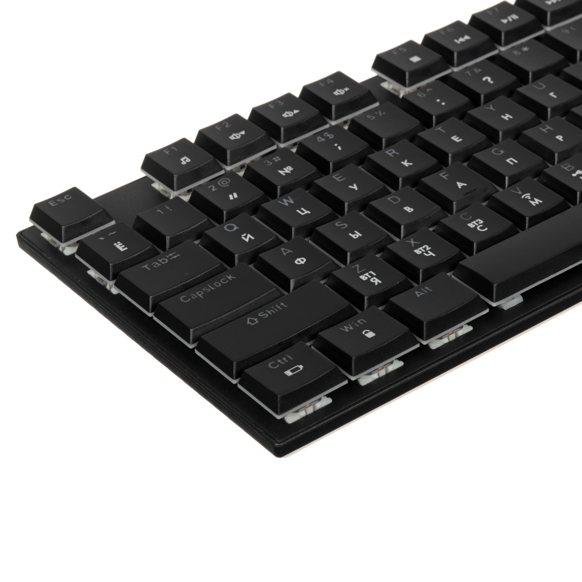 Клавиатура GMNG GG-KB783XPW (1910520) беспроводная, USB, Bluetooth/Радиоканал, черный