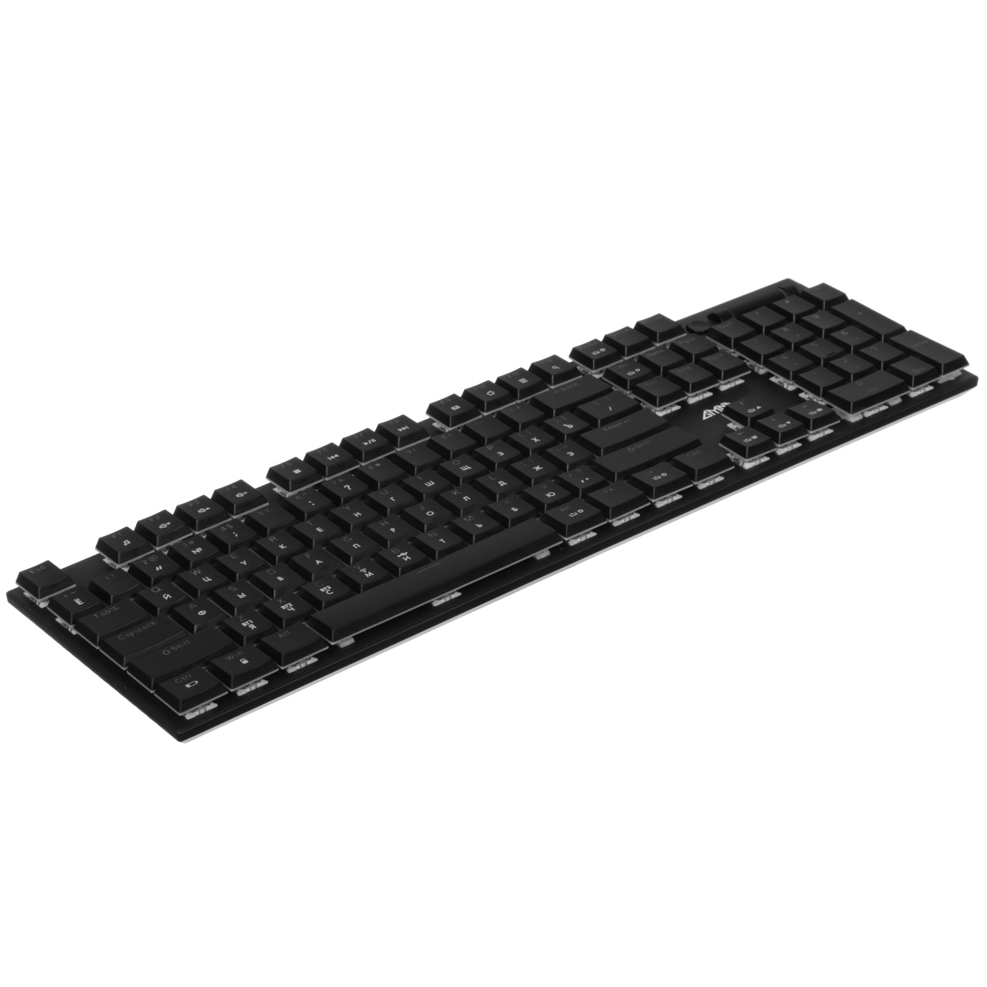 Клавиатура GMNG GG-KB783XPW (1910520) беспроводная, USB, Bluetooth/Радиоканал, черный