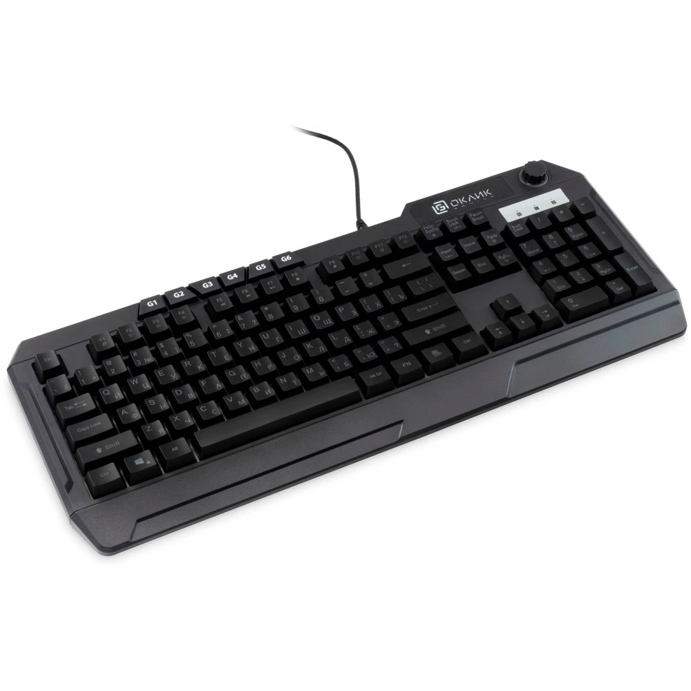 Клавиатура Oklick 715G (1680657) проводная, USB, черный