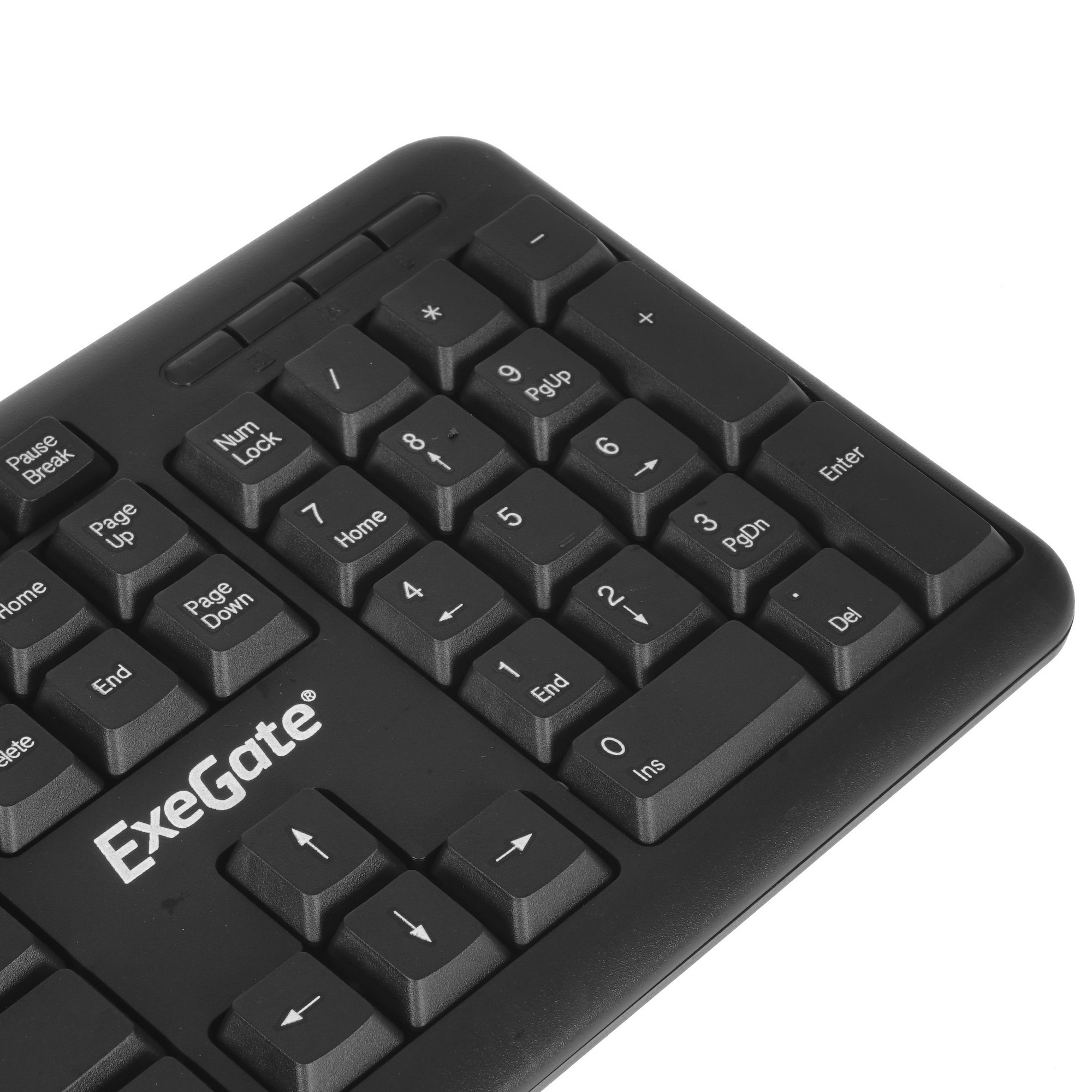 Клавиатура ExeGate LY-331L (EX263906RUS) проводная, USB, черный