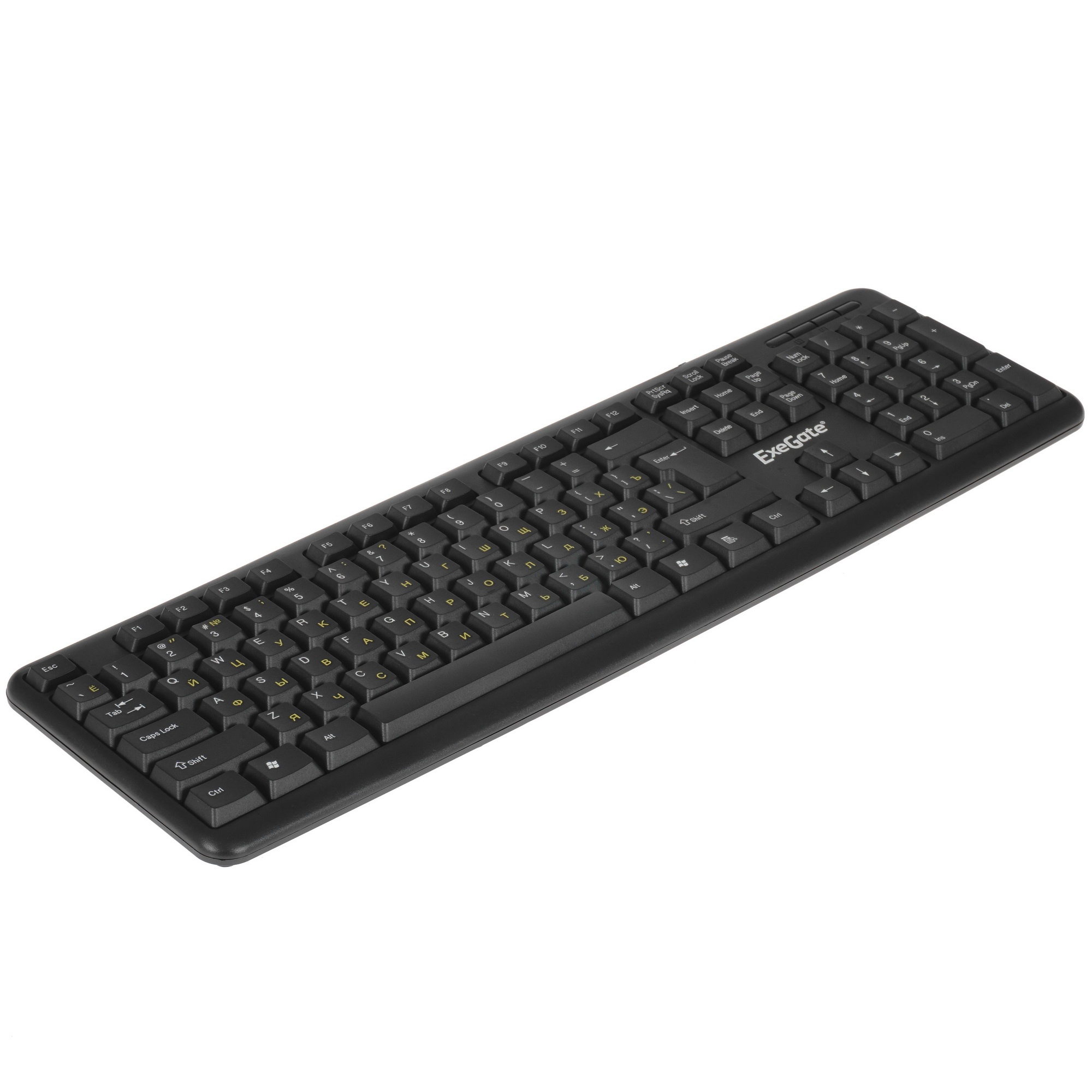 Клавиатура ExeGate LY-331L (EX263906RUS) проводная, USB, черный