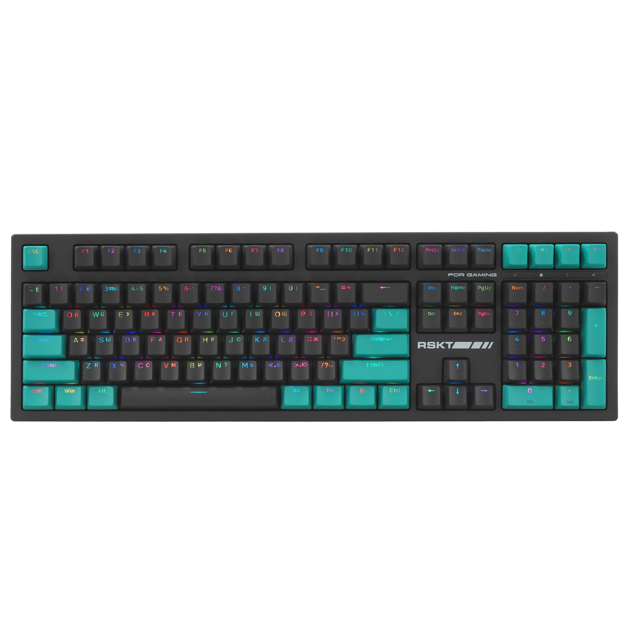 Клавиатура Raskat KM002 GRAY проводная, USB, серый
