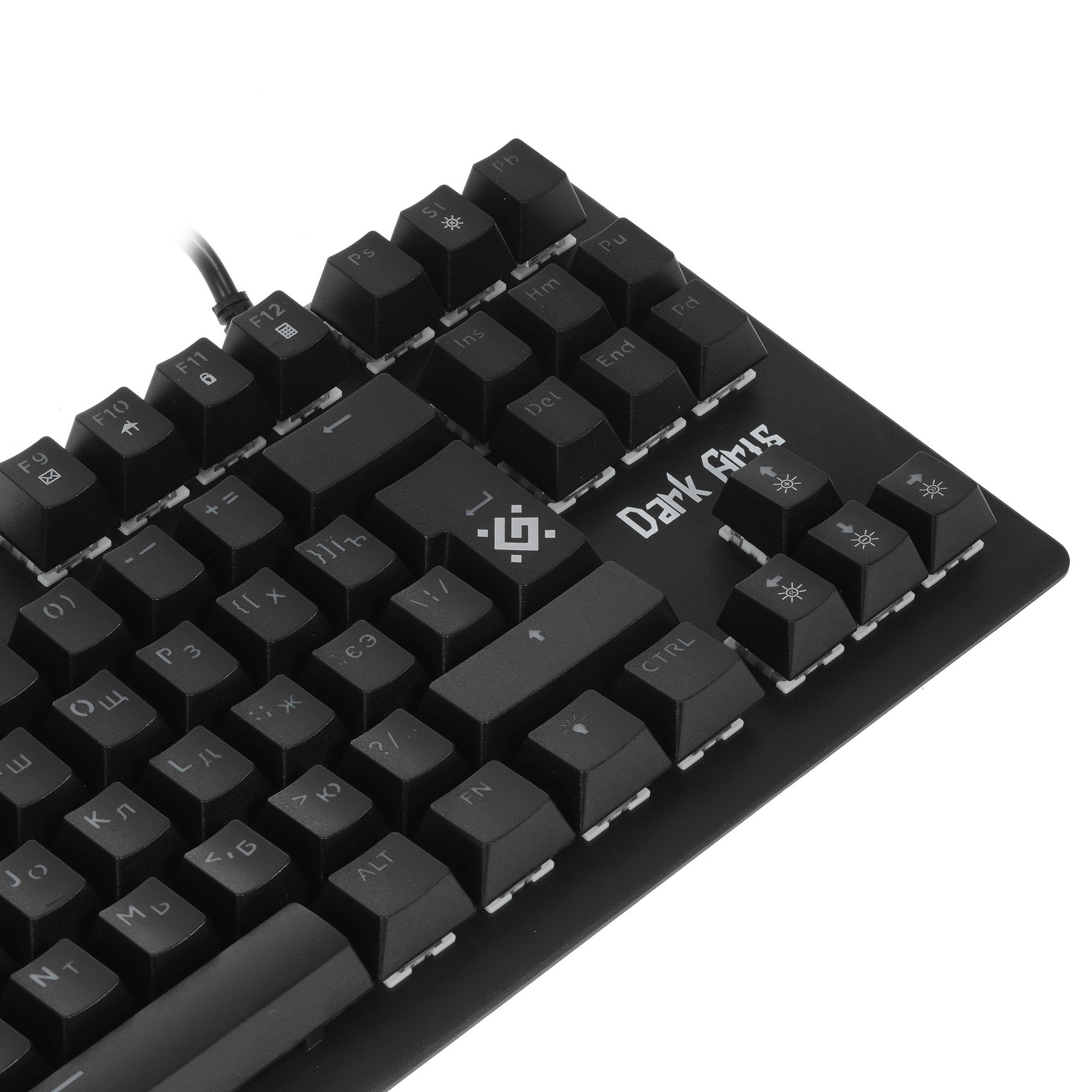 Клавиатура Defender Dark Arts GK-375  проводная, USB, черный