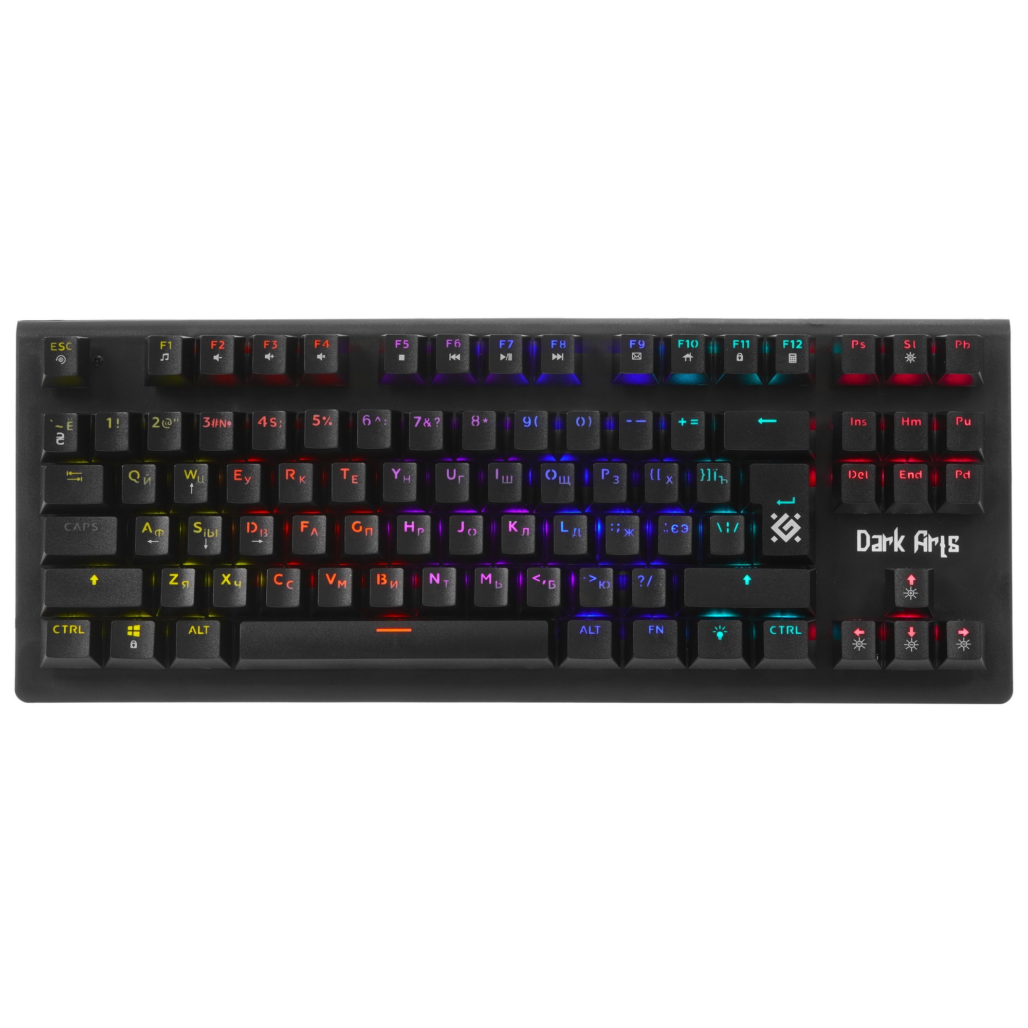 Клавиатура Defender Dark Arts GK-375  проводная, USB, черный