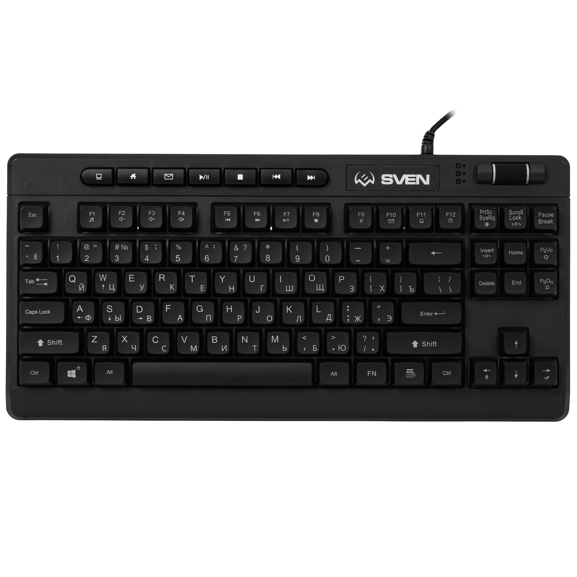 Клавиатура Sven KB-G8200 игровая (95кл, ПО, RGB-подсветка)