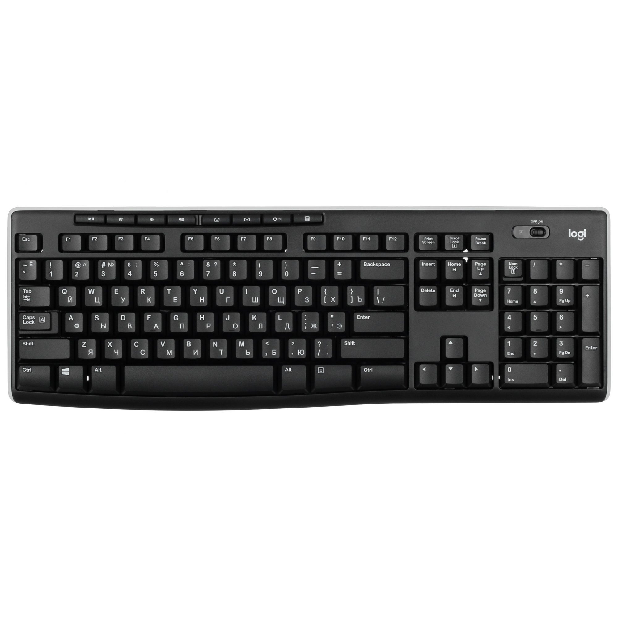 Клавиатура Logitech Keyboard K270 Wireless 920-003757/920-003058