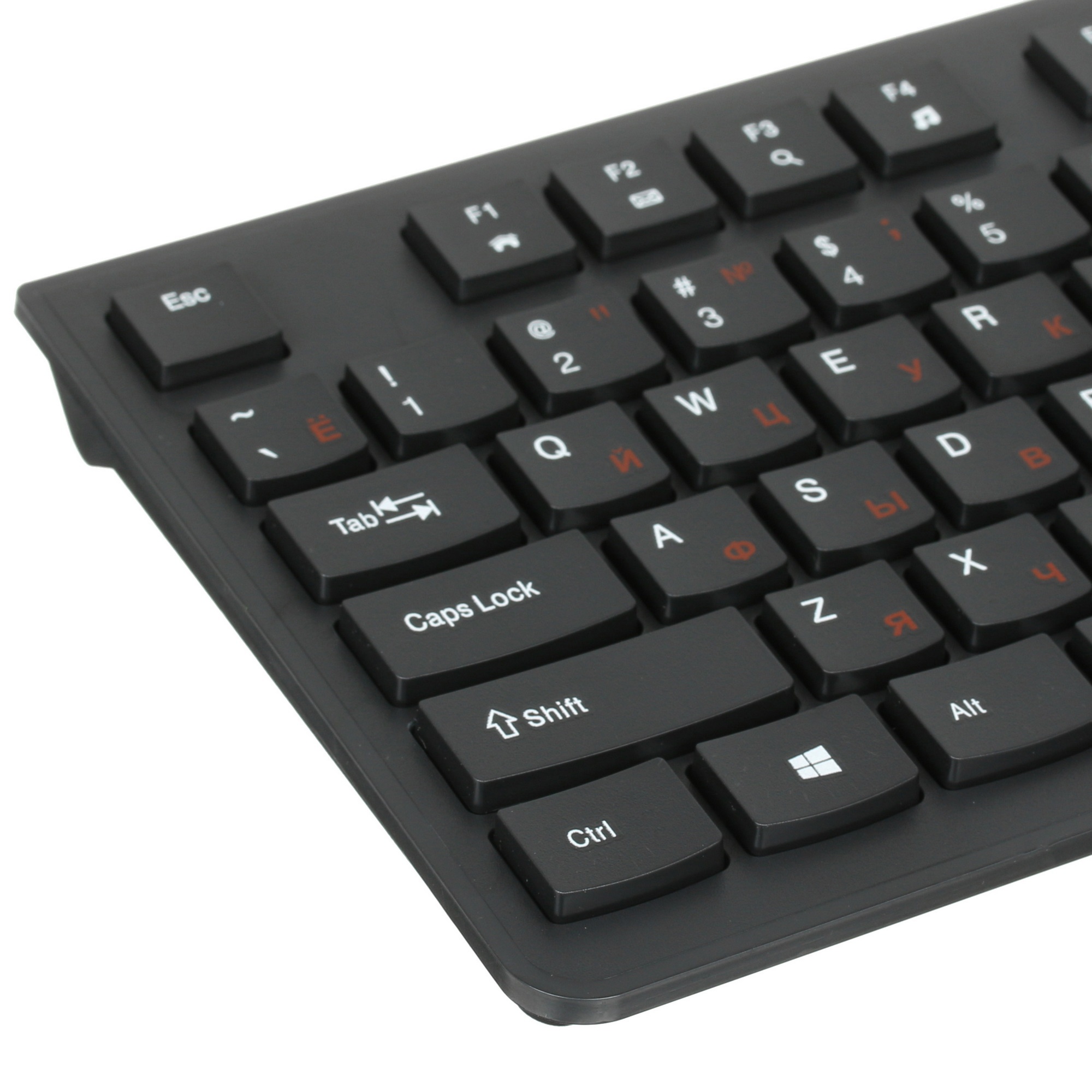 Клавиатура Oklick 505M черный USB slim