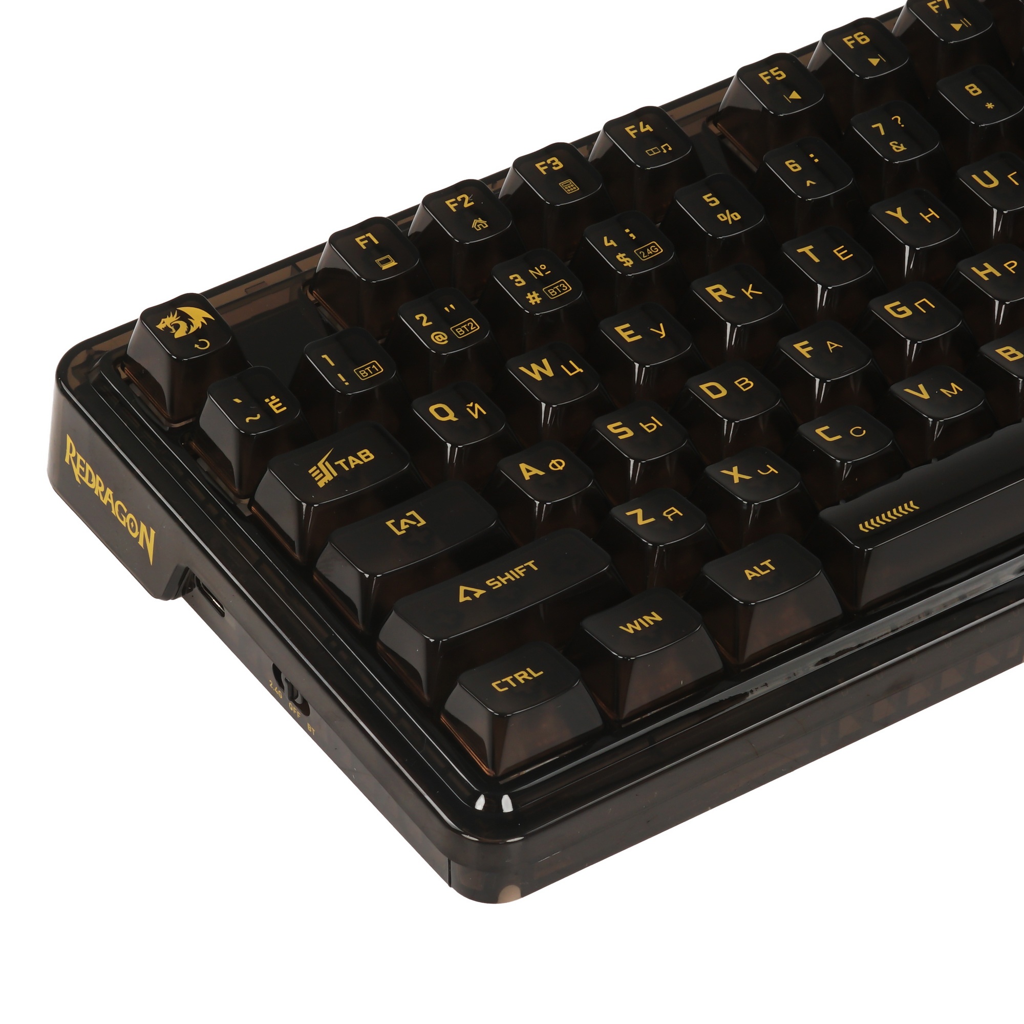 Клавиатура Redragon Elf Pro (71742) беспроводная, USB, Bluetooth/Радиоканал, черный