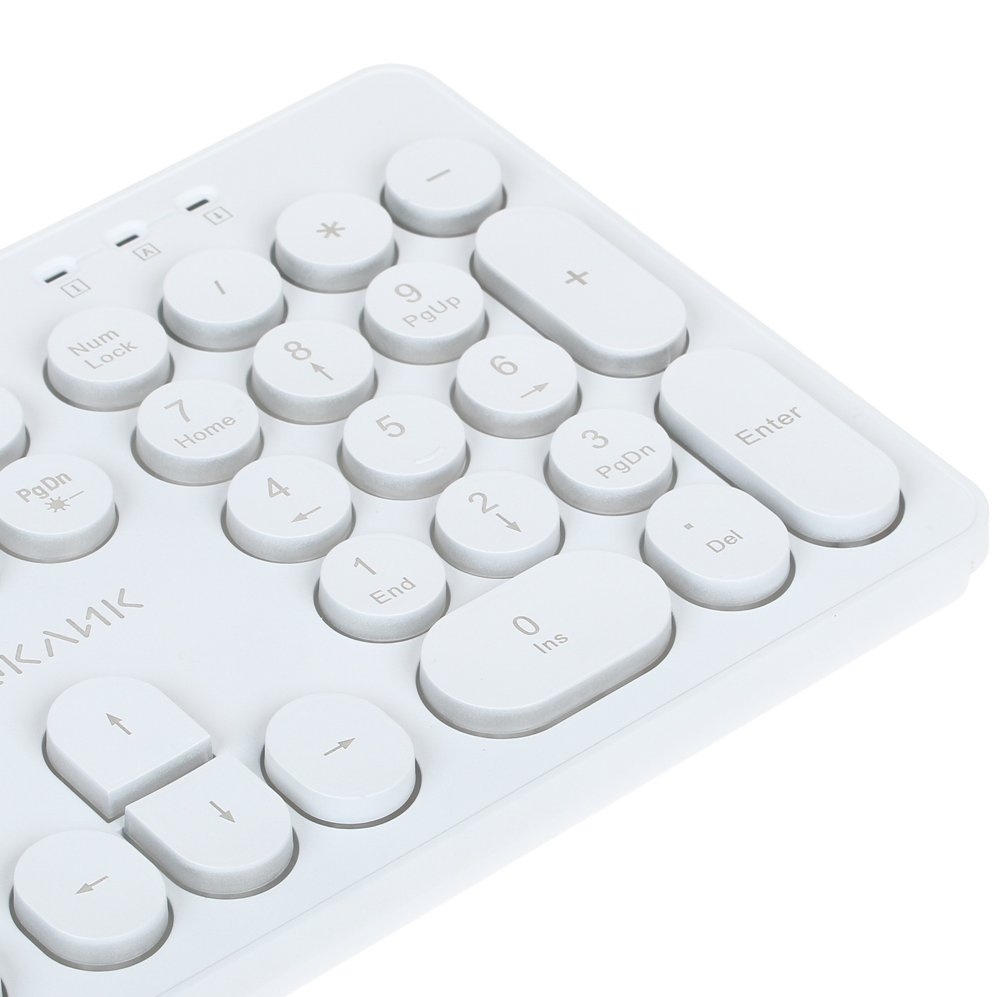 Клавиатура Oklick 420MRL [1091227] проводная, USB, белый
