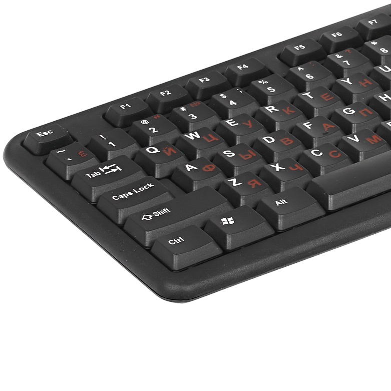 Клавиатура Oklick 90M проводная, USB, черный
