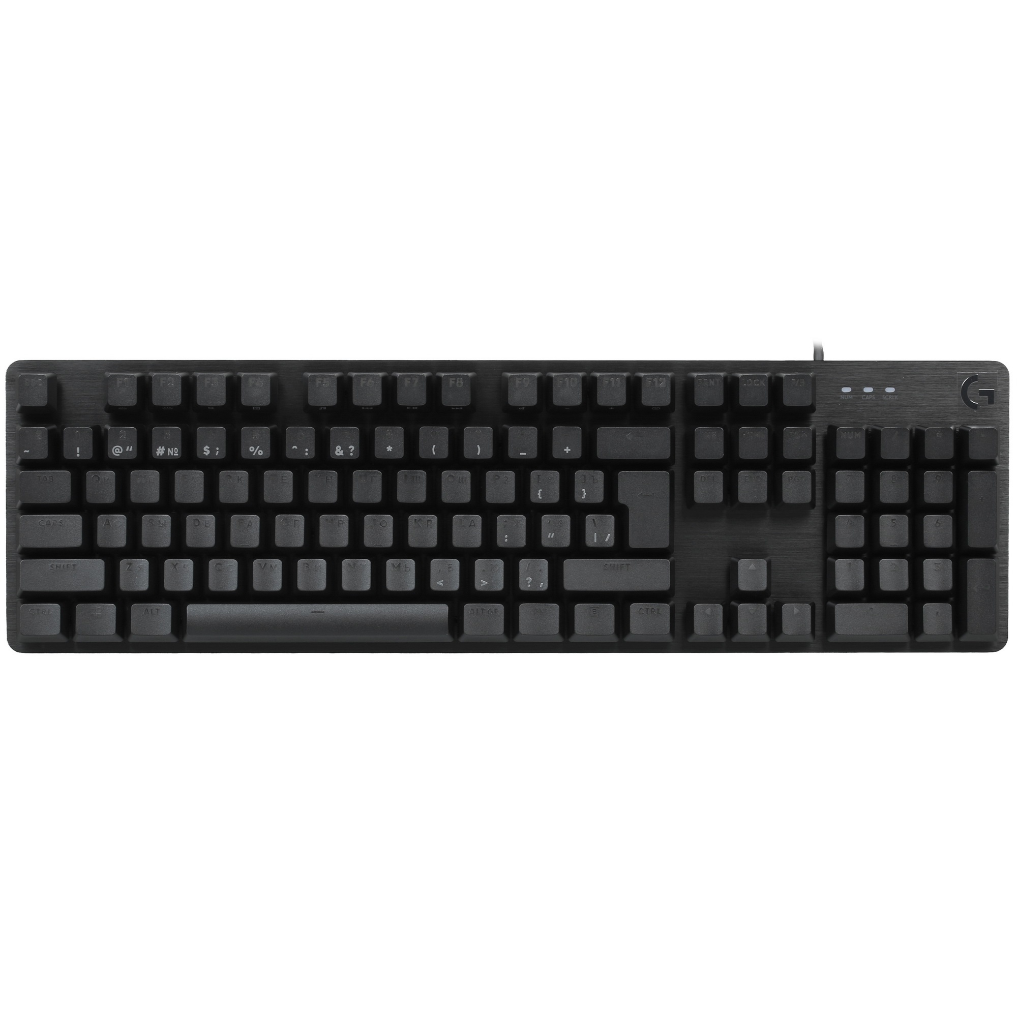 Клавиатура Logitech Gaming Keyboard  G413 SE Mechanical - BLACK - RUS - USB - TACTILE SWITCH