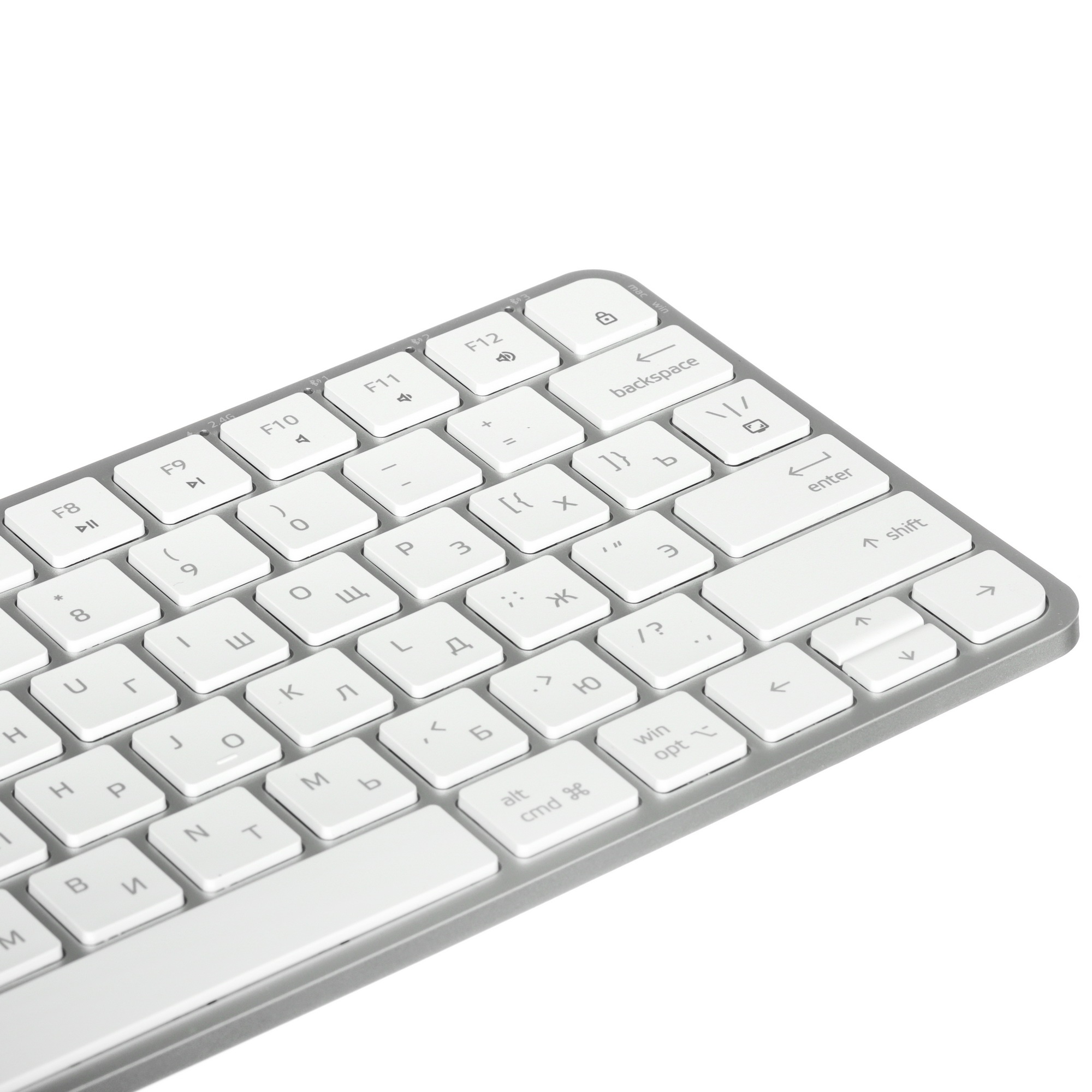 Клавиатура беспроводная Gembird KBW-4N, 78 кл., Bluetooth, ножн.тип клавиш, ультратонкая