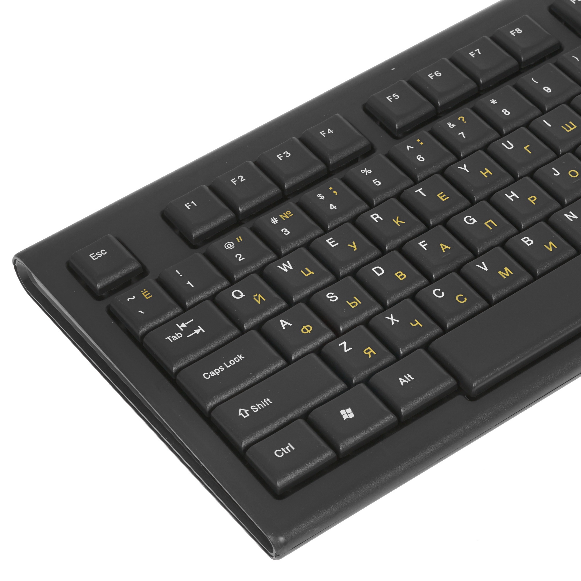 Клавиатура Gembird KB-8354U-BL проводная USB, черный
