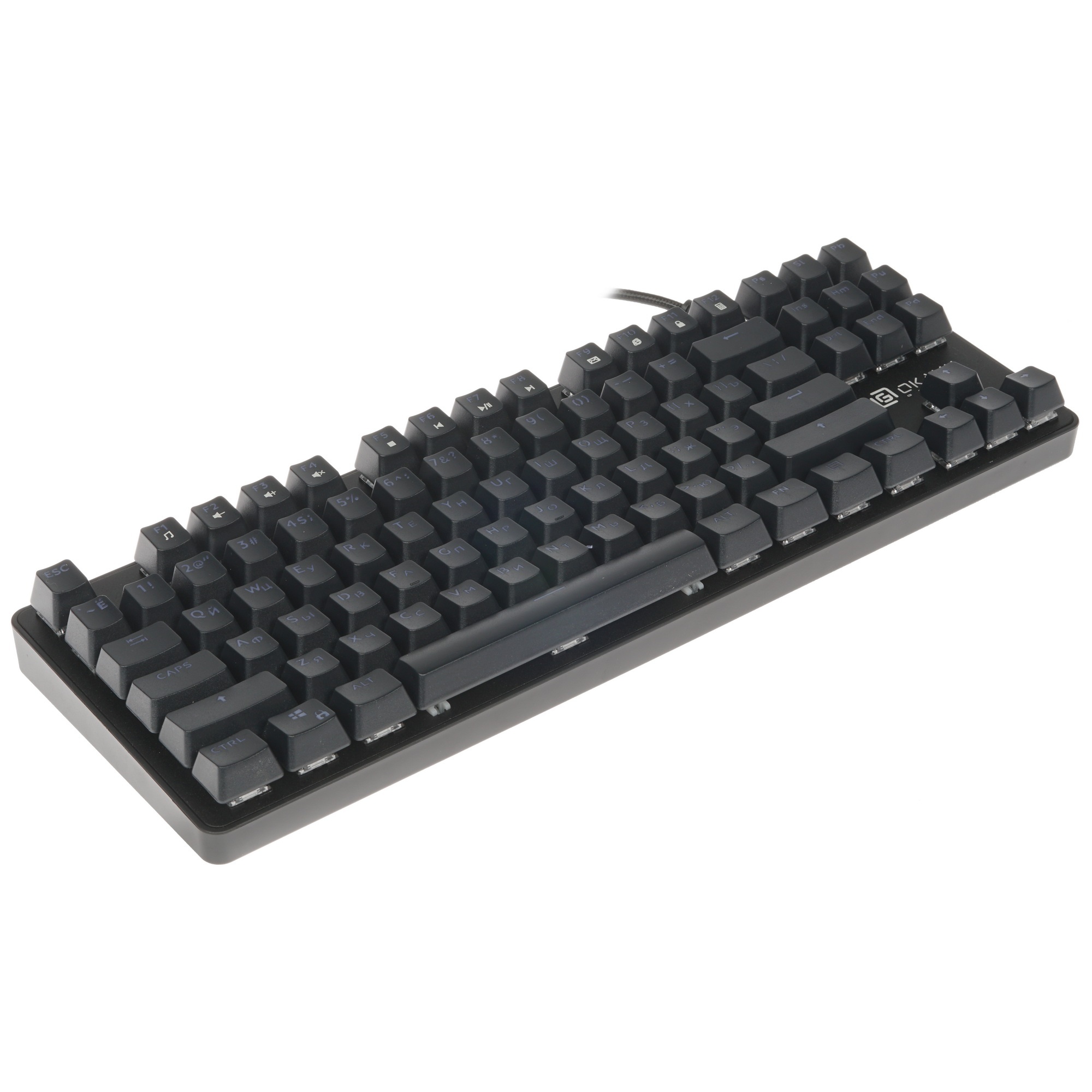 Клавиатура Oklick 969G SHOTGUN проводная, USB, черный