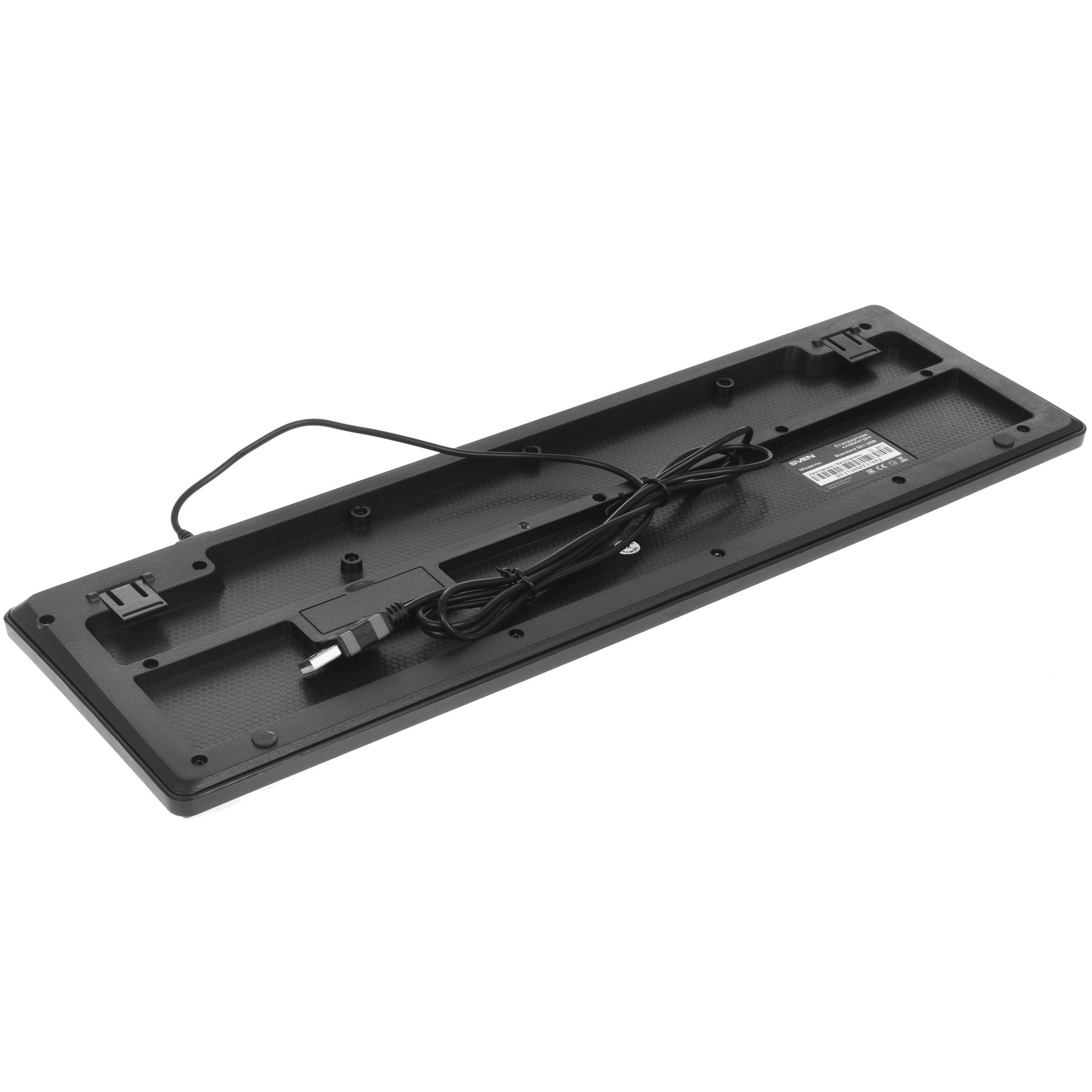 Клавиатура Keyboard SVEN Standard 301 USB чёрная SV-03100301UB