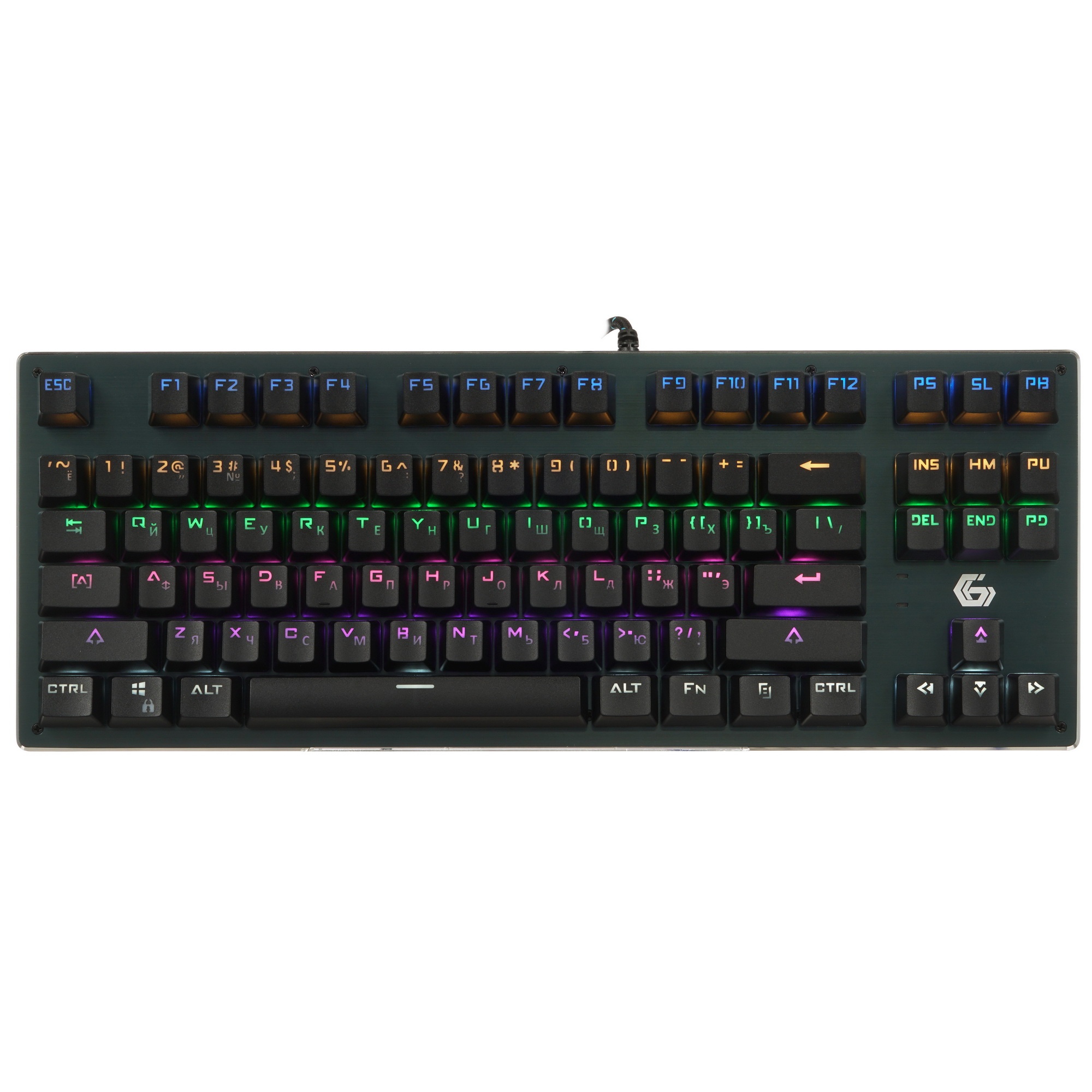 Клавиатура Gembird KB-G540L проводная, USB, черный