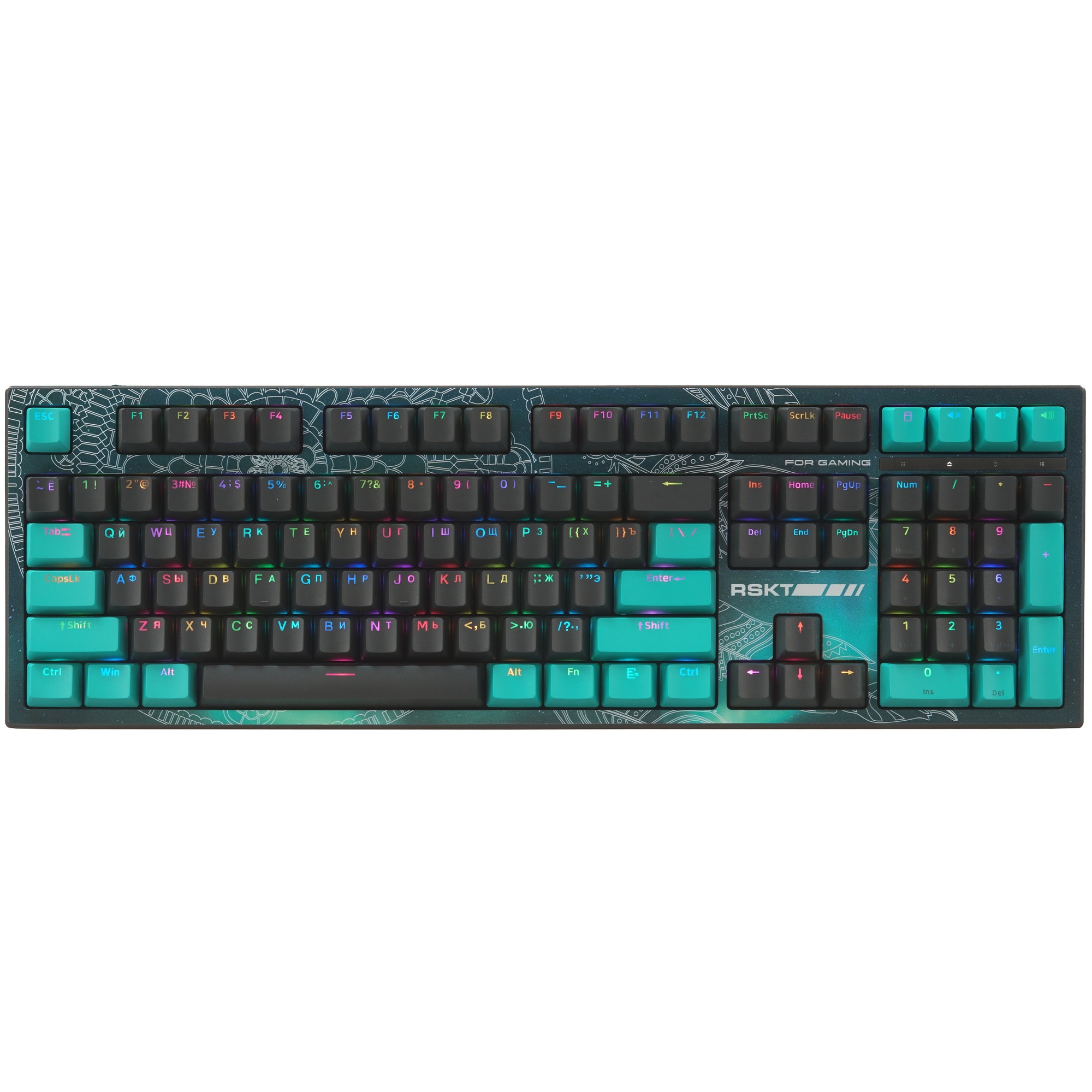 Клавиатура Raskat KM002 UV GRAY