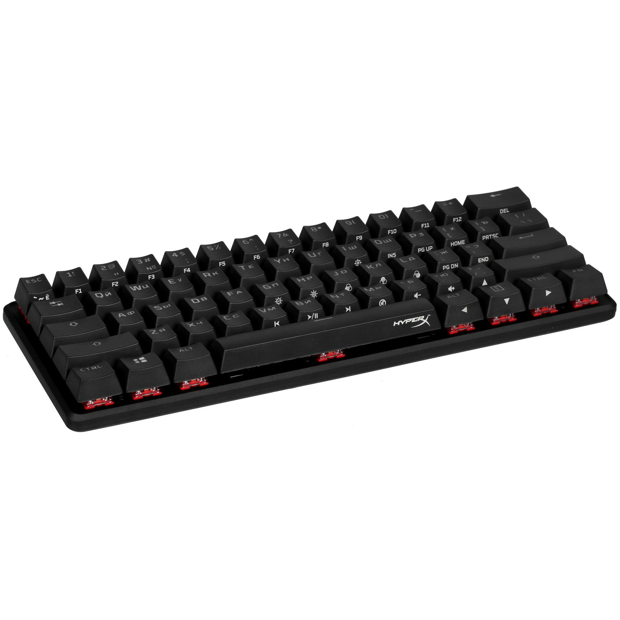 Клавиатура HyperX Alloy Origins 60 US (4P5N4AA#ABA) проводная, USB, черный