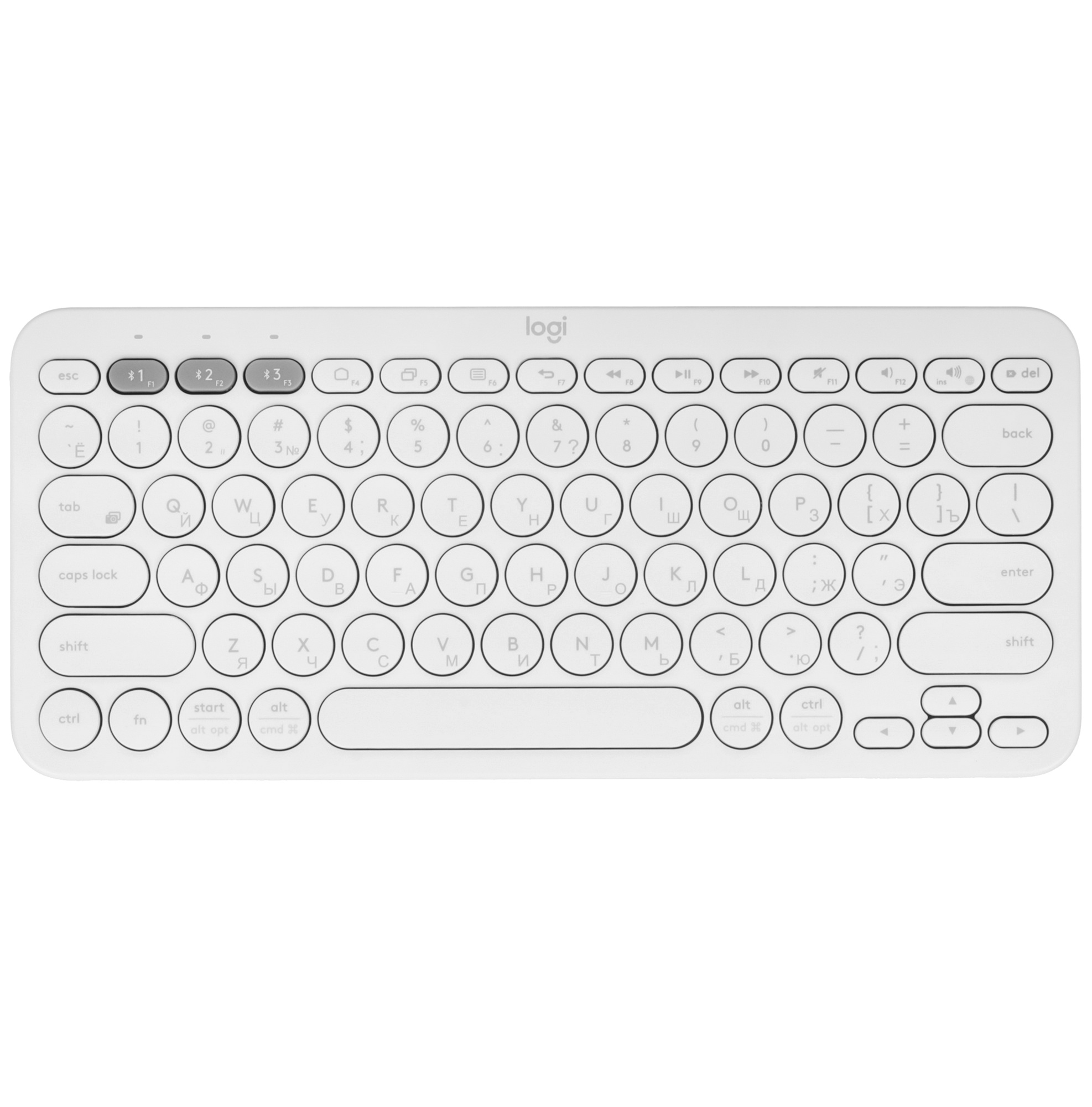 Клавиатура Logitech K380, белый 920-009163
