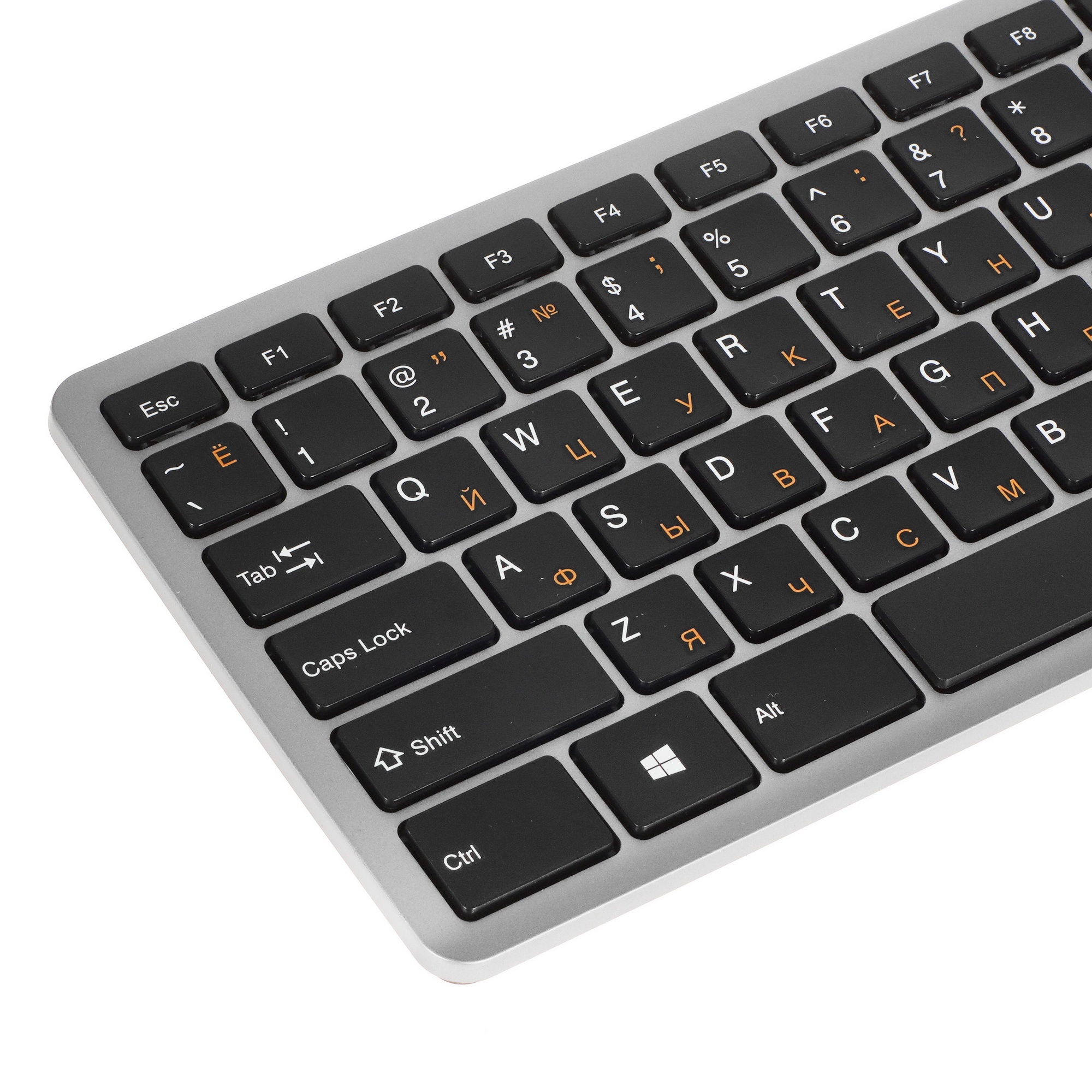 Клавиатура Gembird KB-8420 проводная, USB, серый