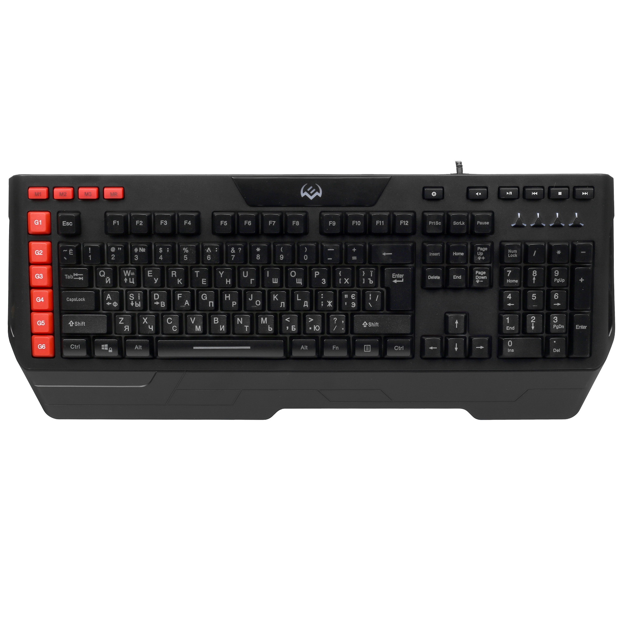 Игровая клавиатура SVEN KB-G9600 (USB, 120 кл, ПО, RGB-подсветка)