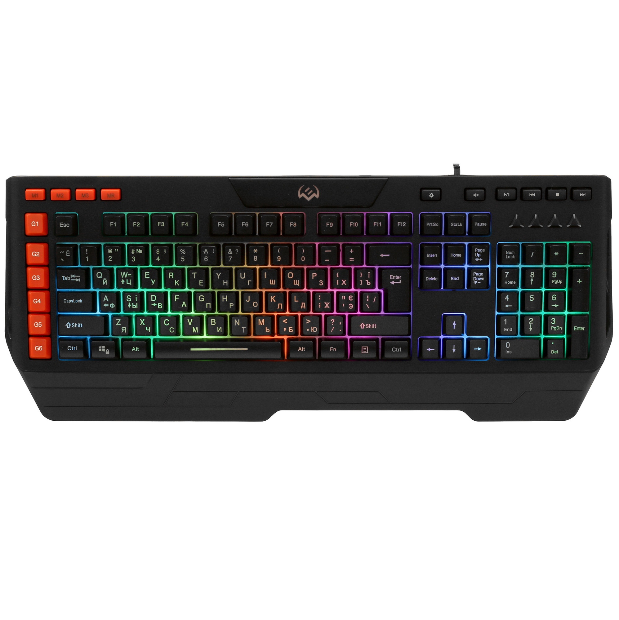 Игровая клавиатура SVEN KB-G9600 (USB, 120 кл, ПО, RGB-подсветка)