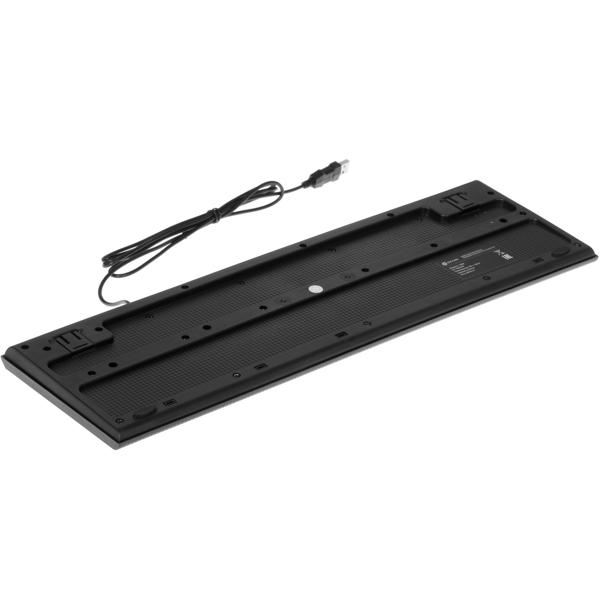 Клавиатура Oklick 120M проводная, USB, черный