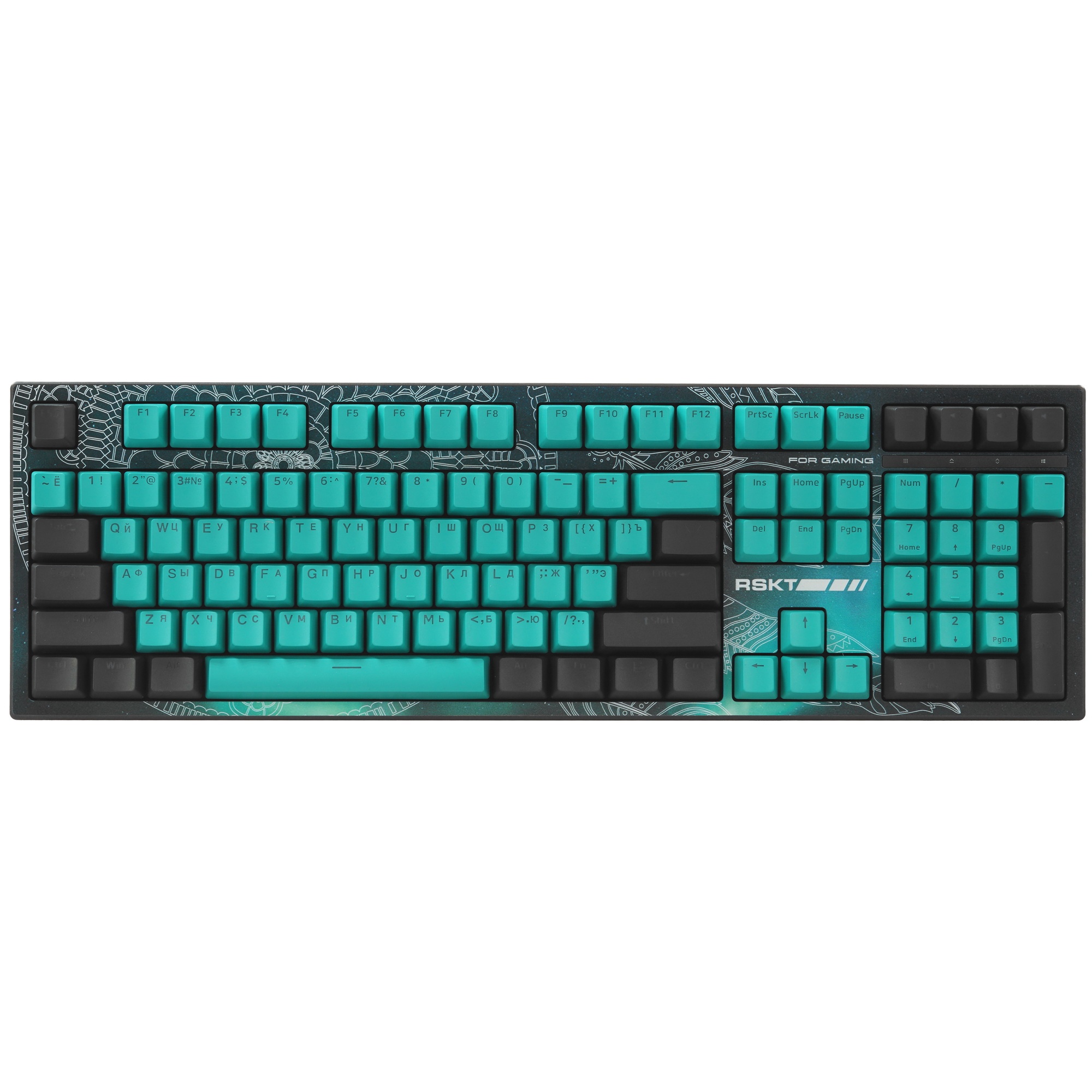 Клавиатура Raskat KM002 UV GREEN