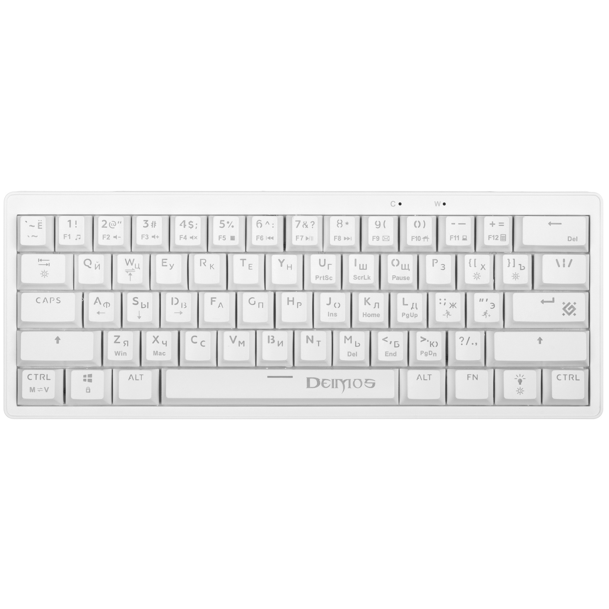 Клавиатура Defender Deimos GK-303  проводная, USB, белый
