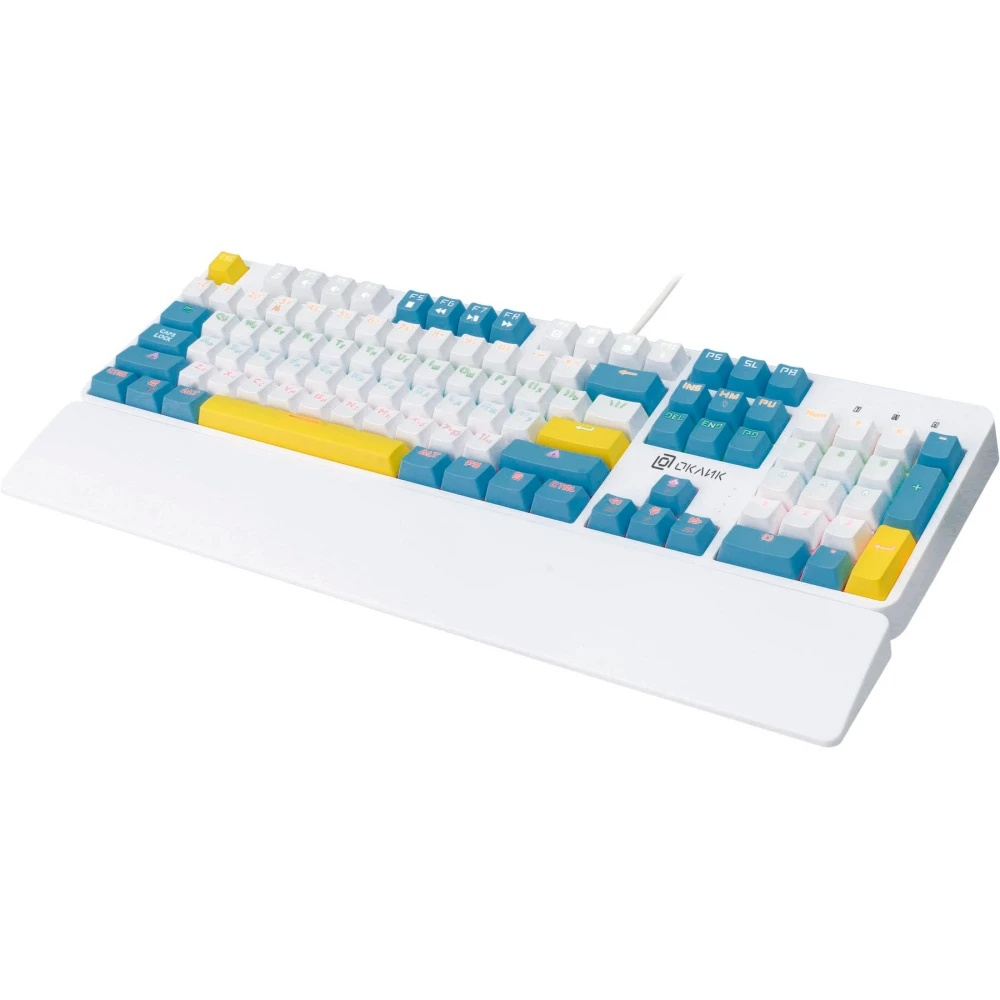 Клавиатура Oklick K951X (1901079) проводная, USB, белый